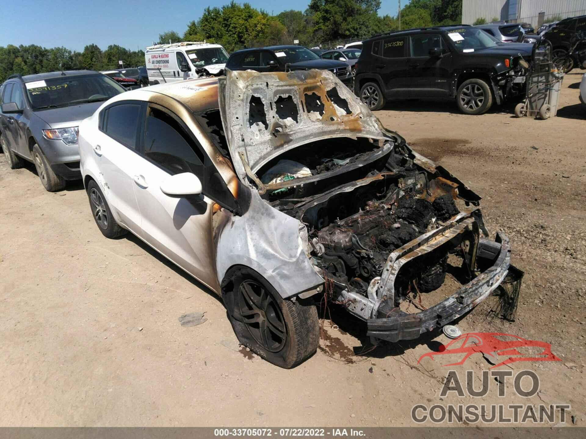 KIA RIO 2016 - KNADM4A36G6558266