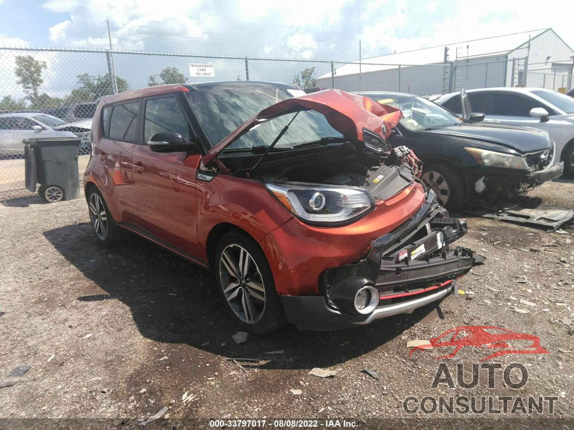 KIA SOUL 2018 - KNDJX3AA8J7586528