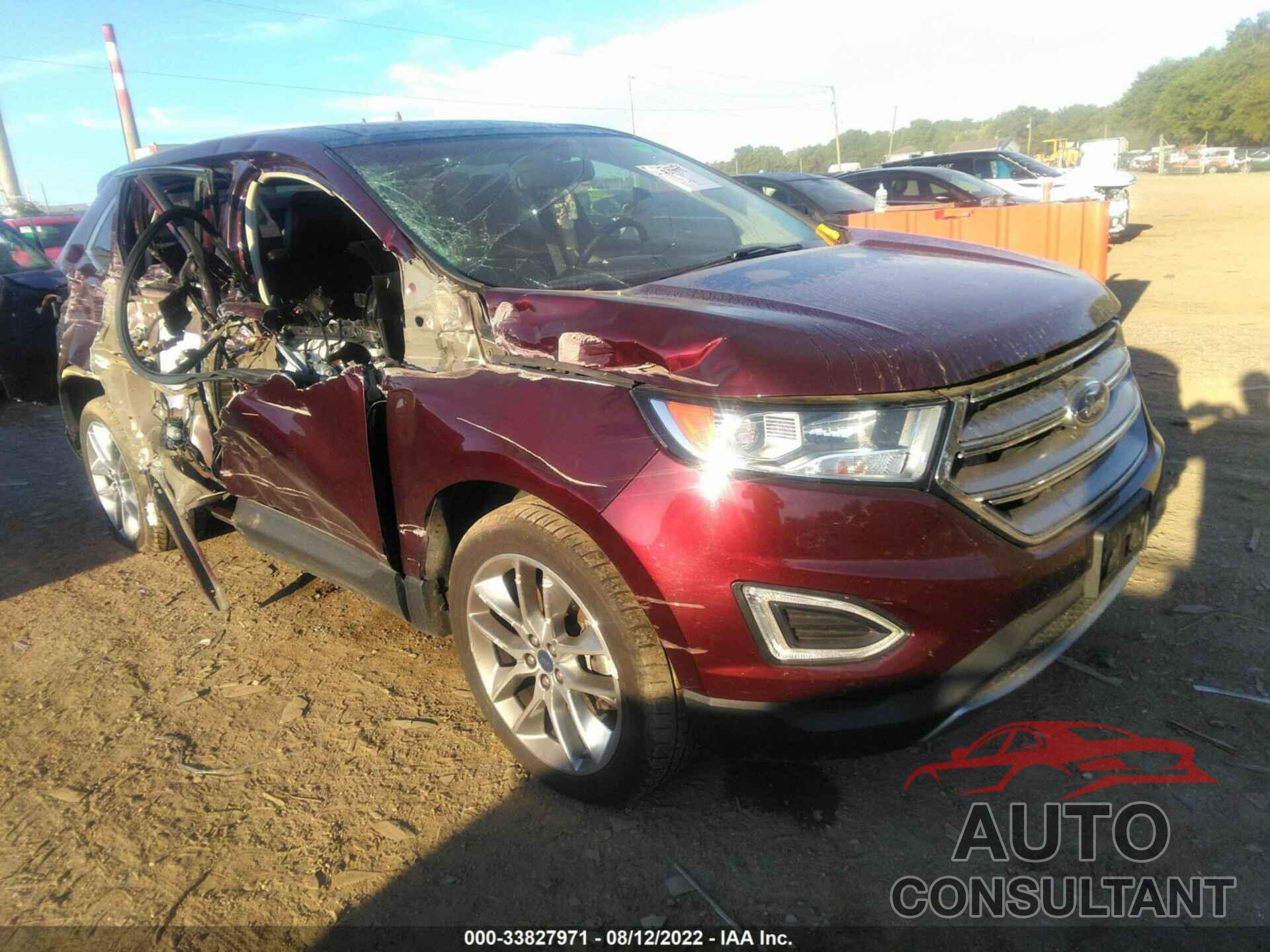 FORD EDGE 2017 - 2FMPK4K9XHBB55320