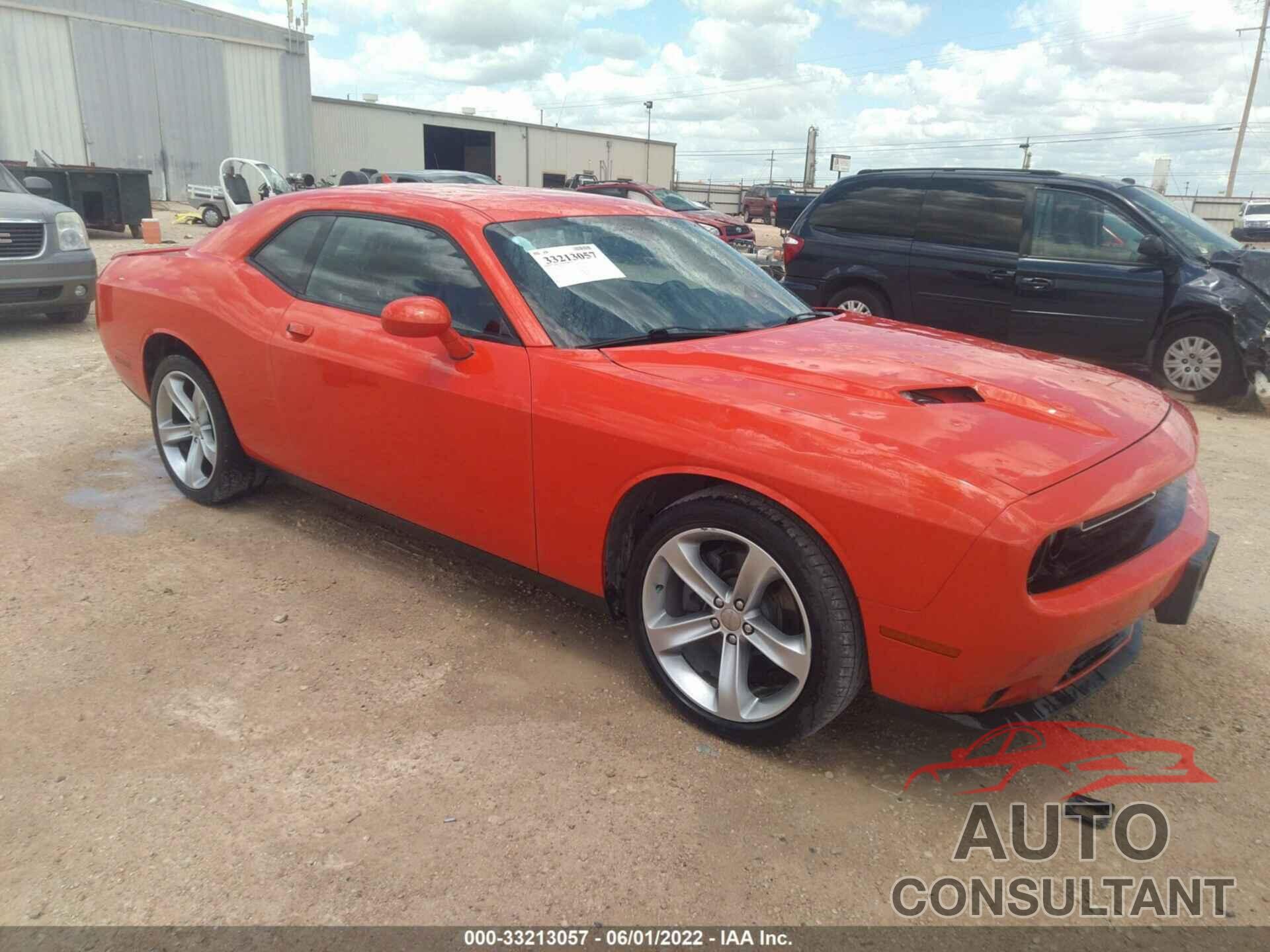 DODGE CHALLENGER 2016 - 2C3CDZAG2GH297056