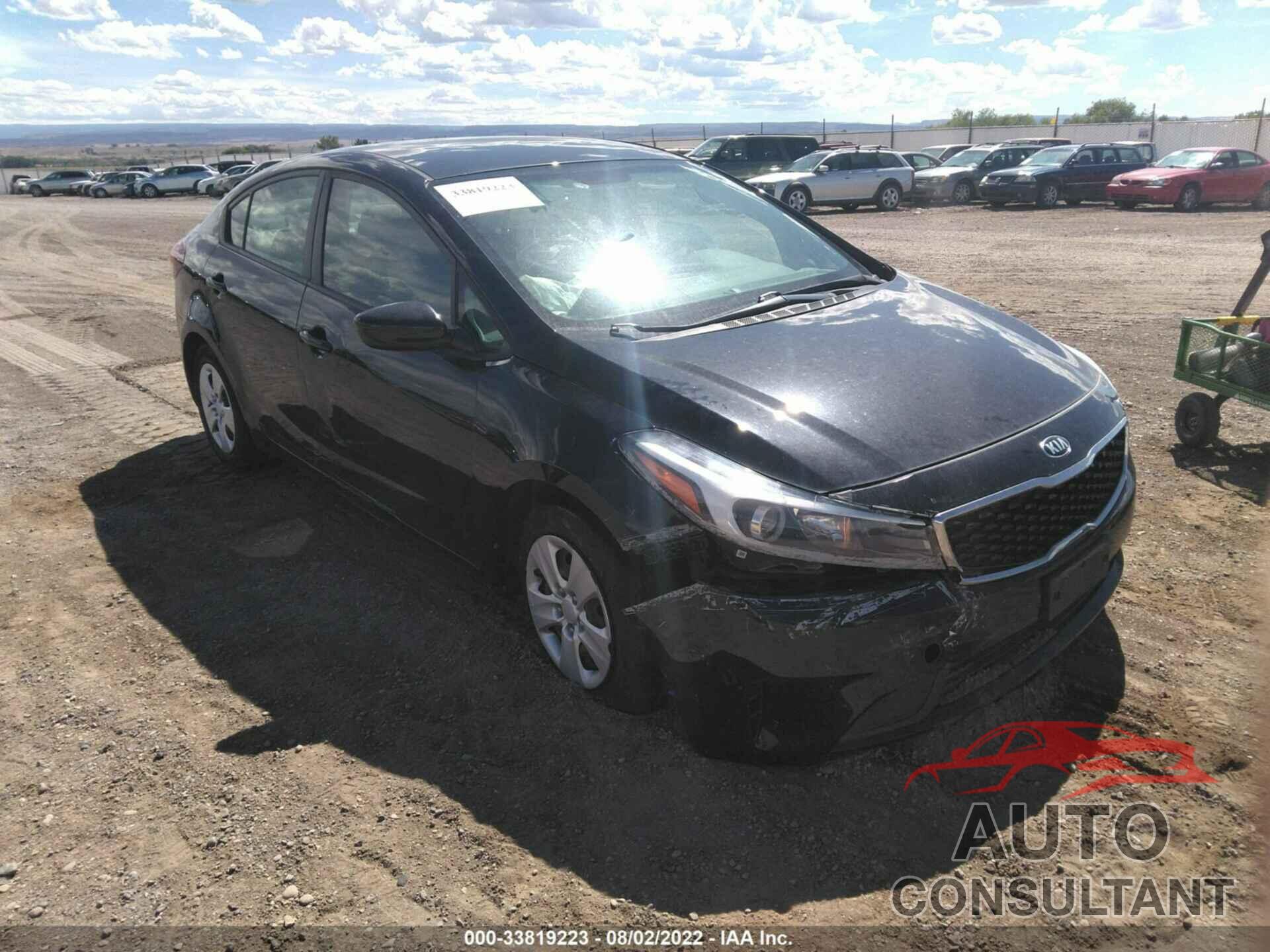 KIA FORTE 2017 - 3KPFK4A74HE067842