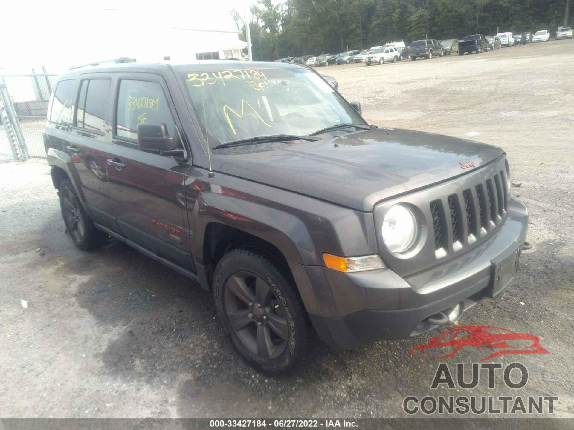 JEEP PATRIOT 2017 - 1C4NJRBB2HD208276