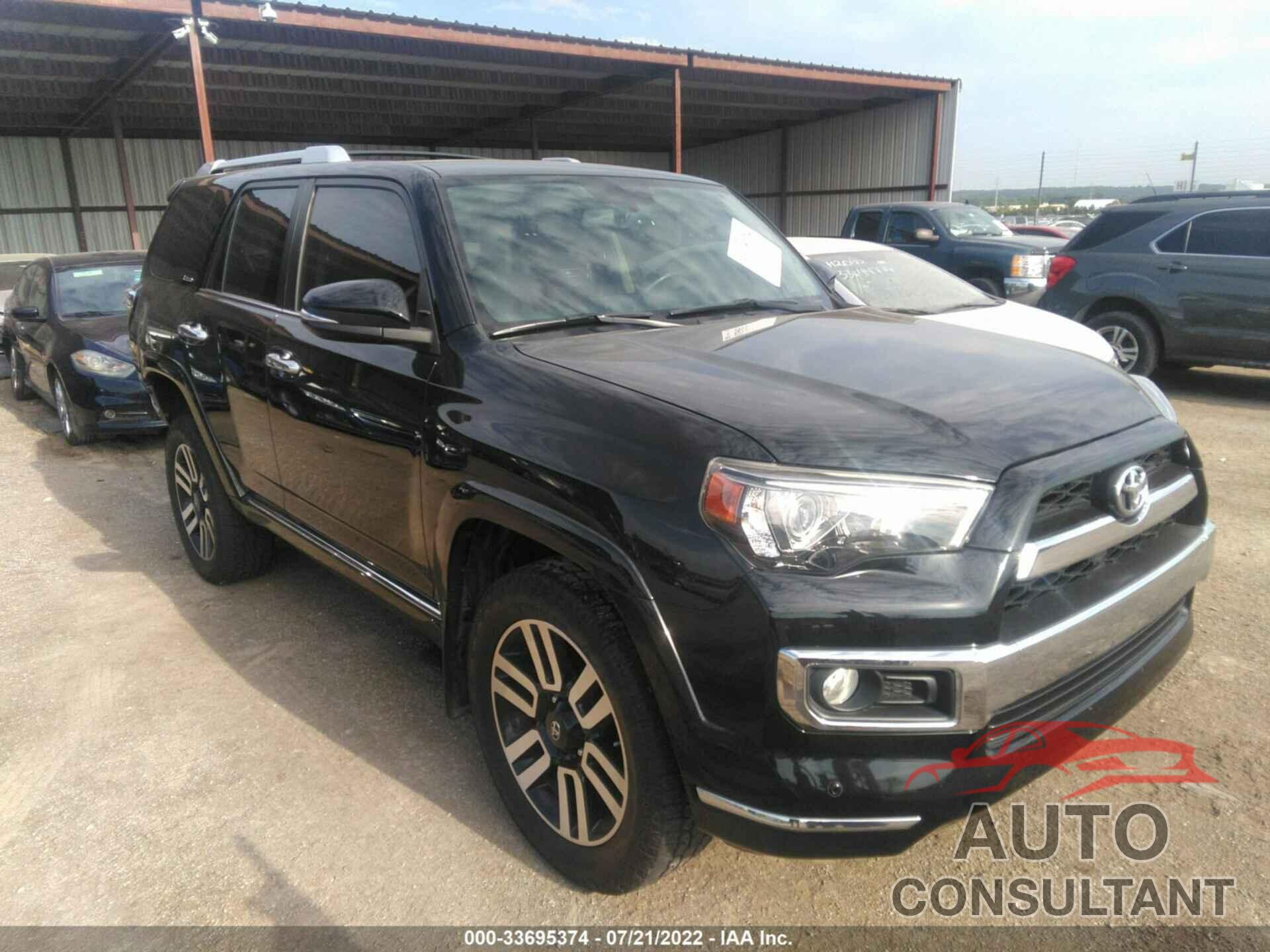 TOYOTA 4RUNNER 2016 - JTEBU5JR1G5292046