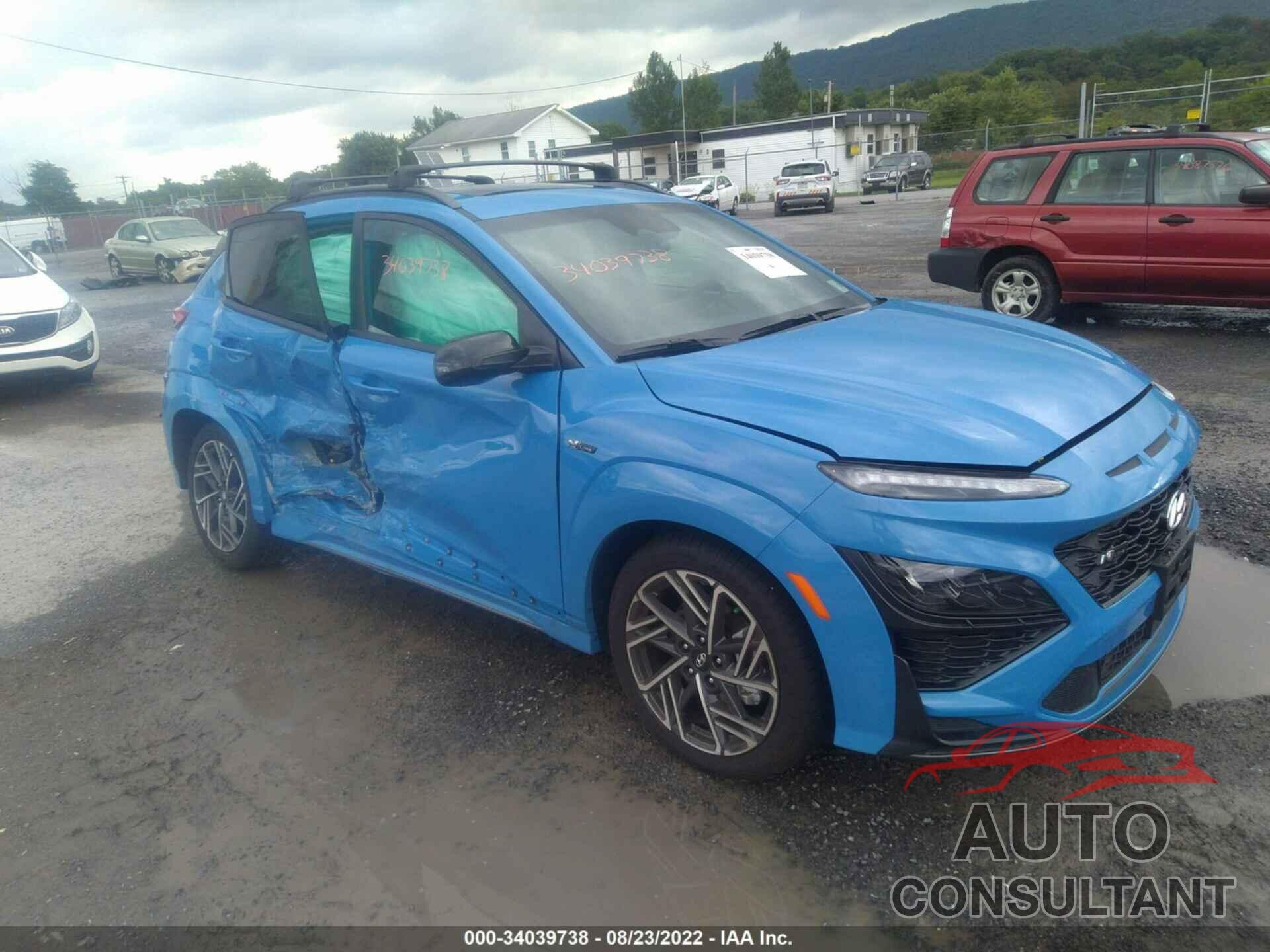 HYUNDAI KONA 2022 - KM8K3CA33NU912160