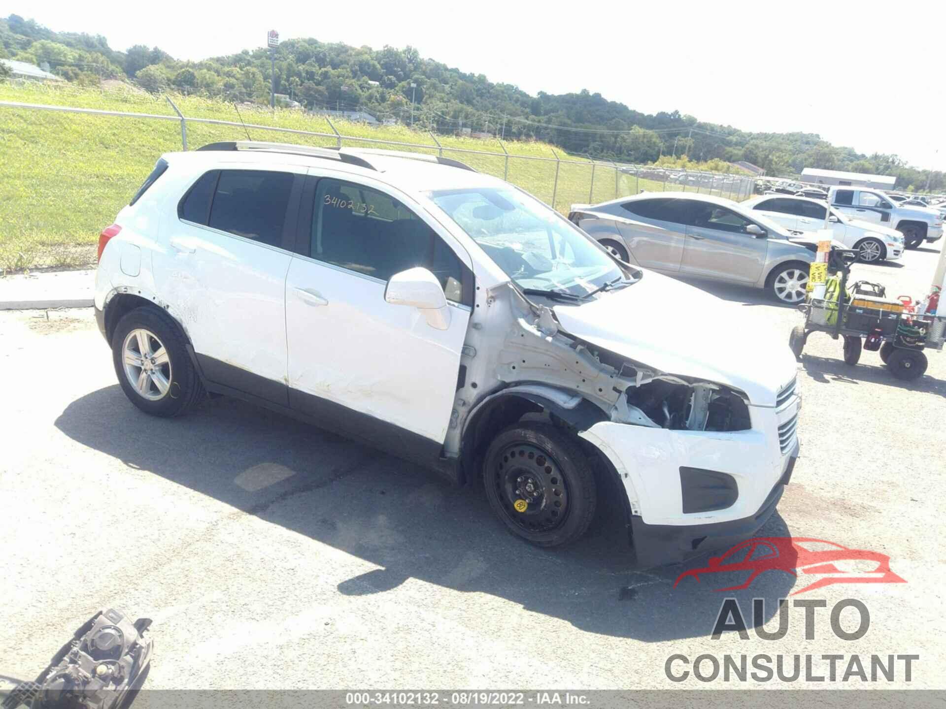 CHEVROLET TRAX 2016 - 3GNCJLSB5GL141239