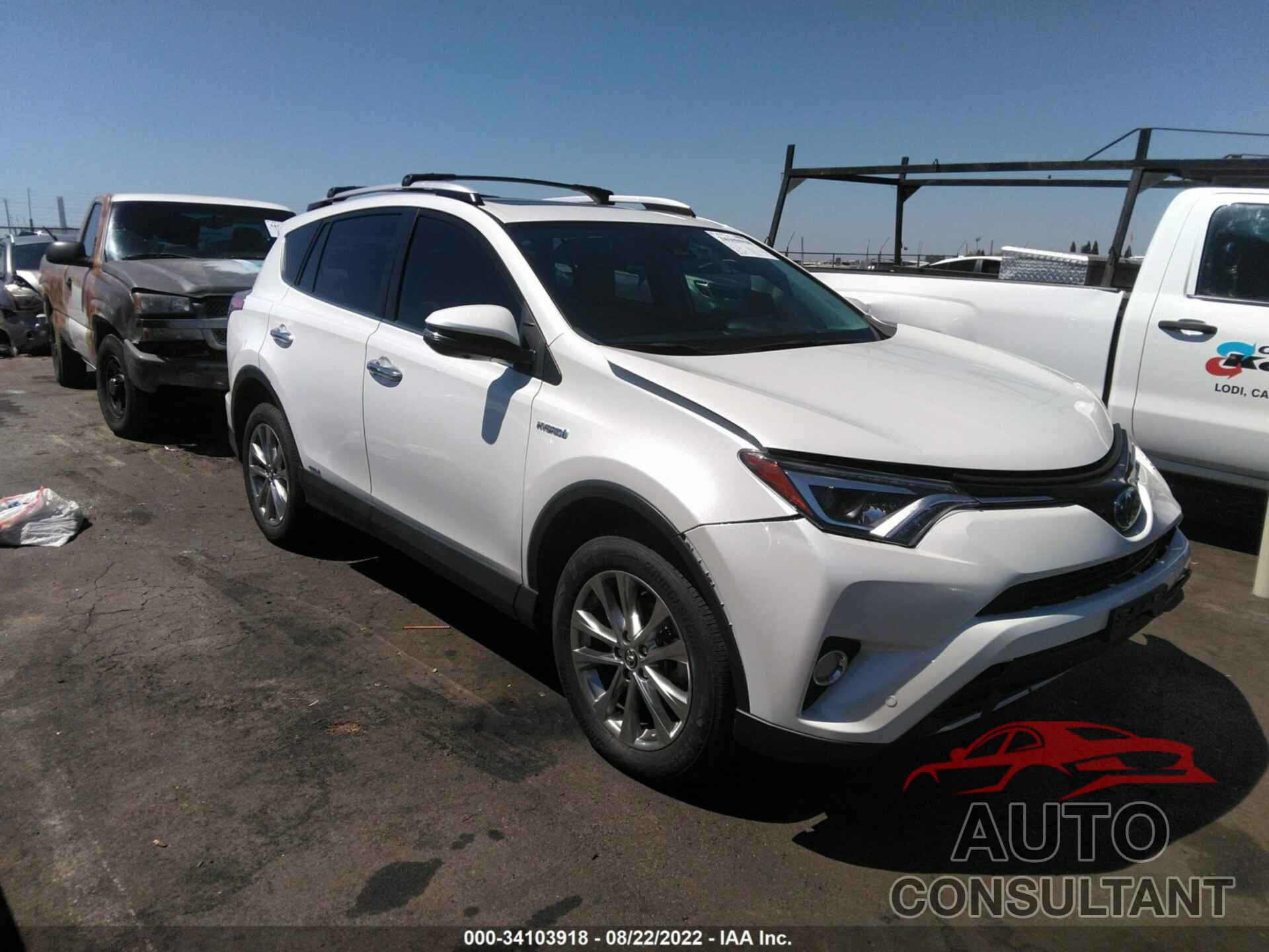 TOYOTA RAV4 HYBRID 2016 - JTMDJREV4GD056470