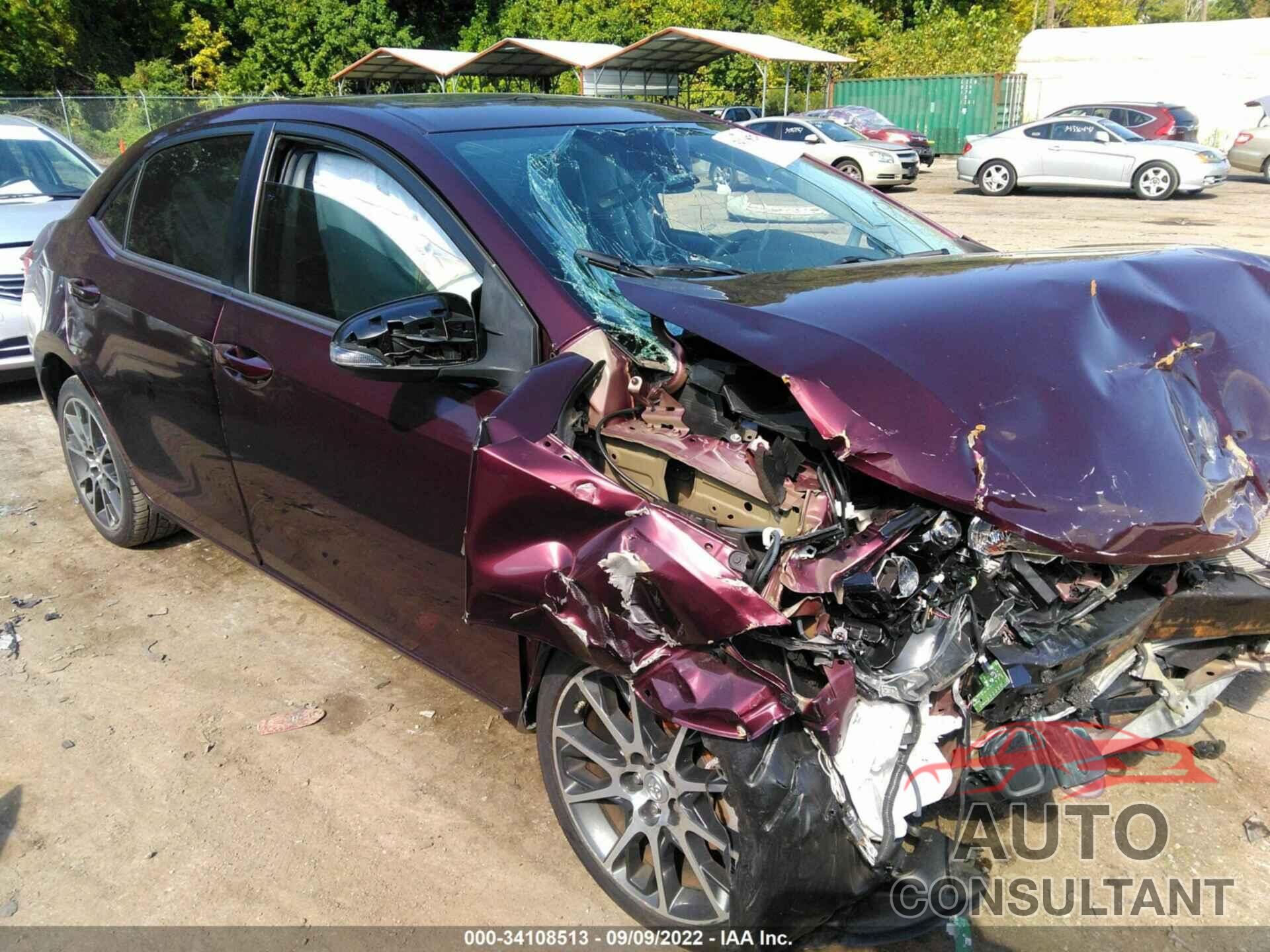 TOYOTA COROLLA 2017 - 5YFBURHE0HP638834