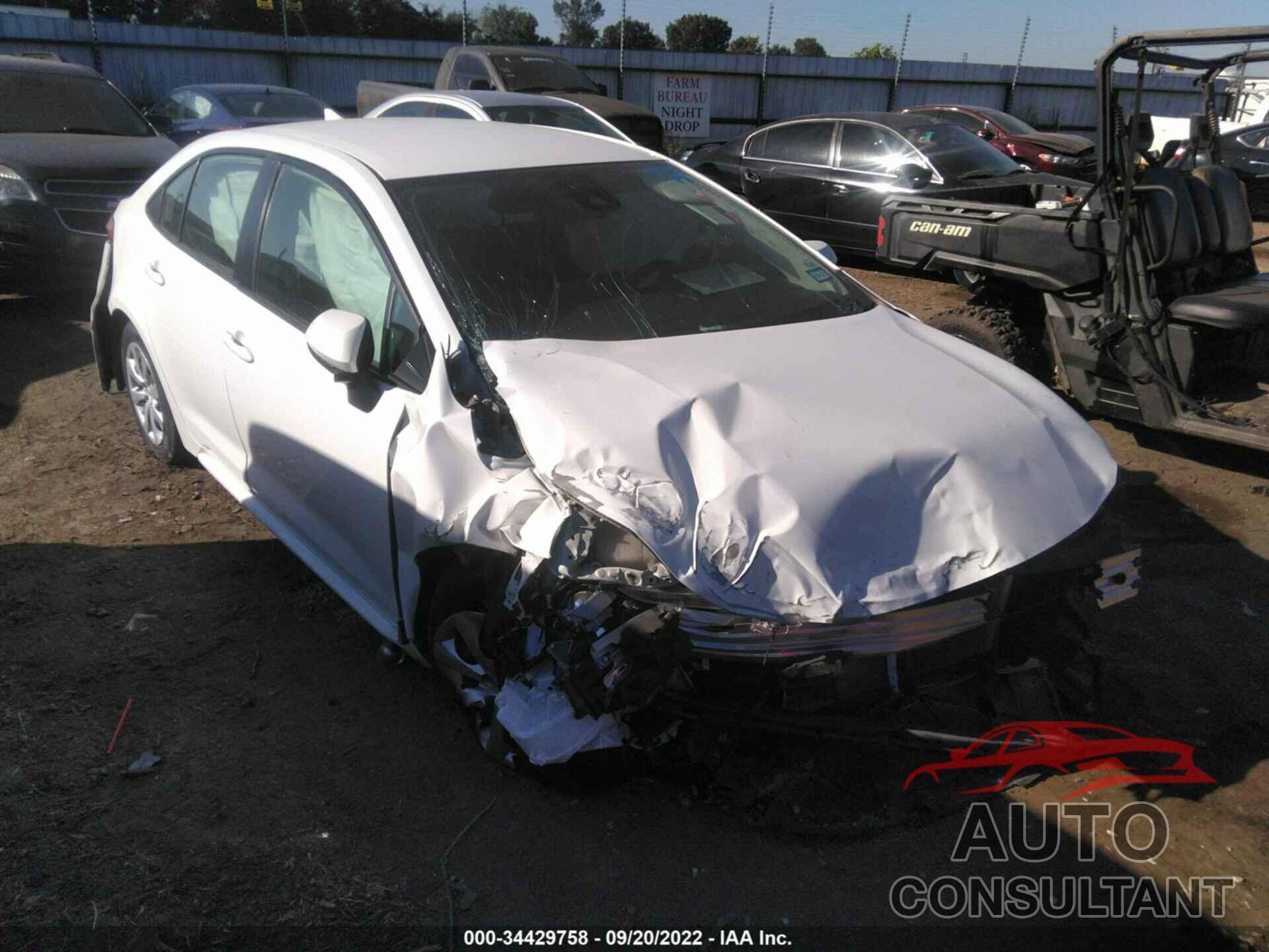 TOYOTA COROLLA 2020 - JTDEPRAE3LJ085351