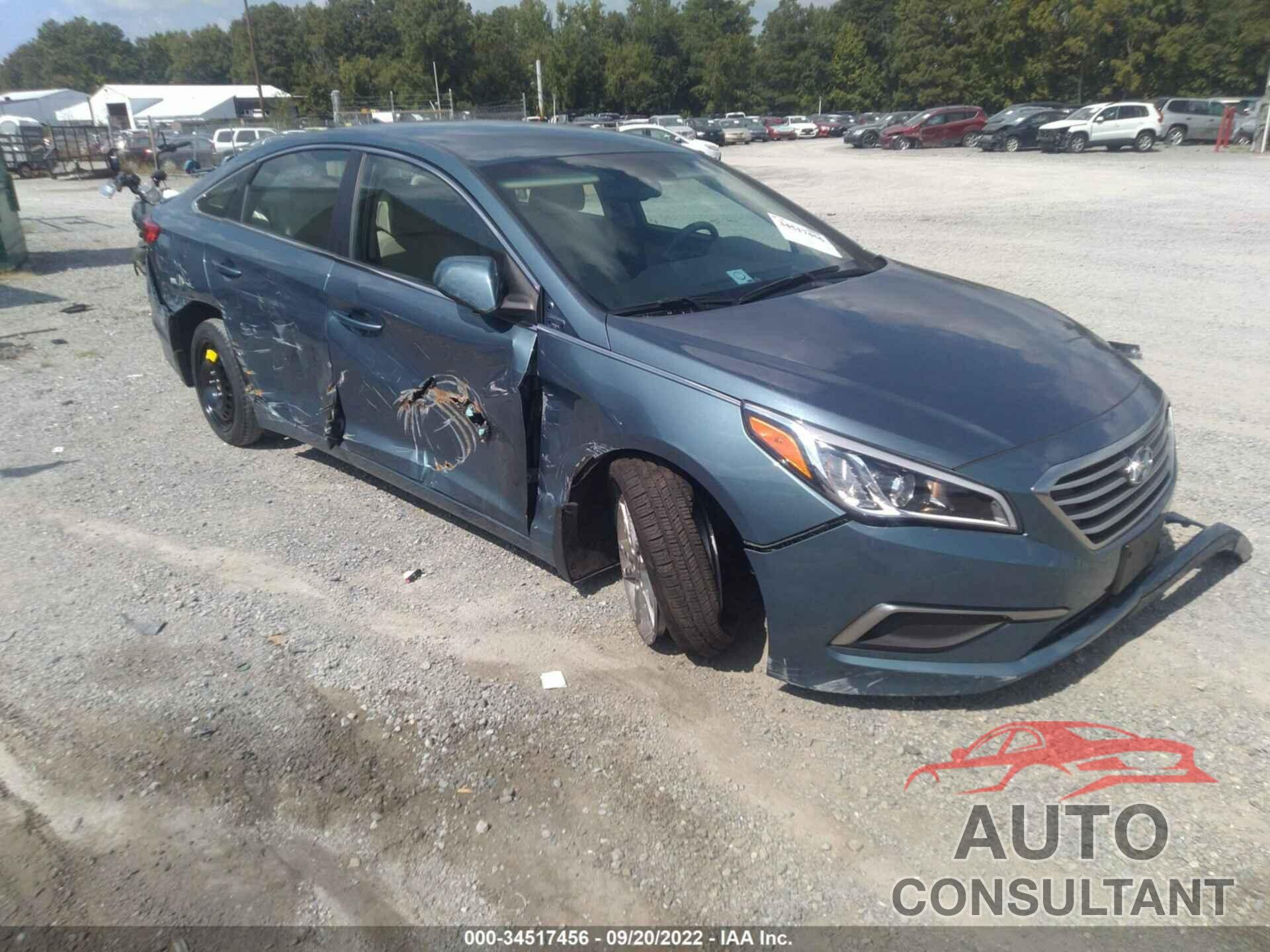 HYUNDAI SONATA 2016 - 5NPE24AF1GH292359