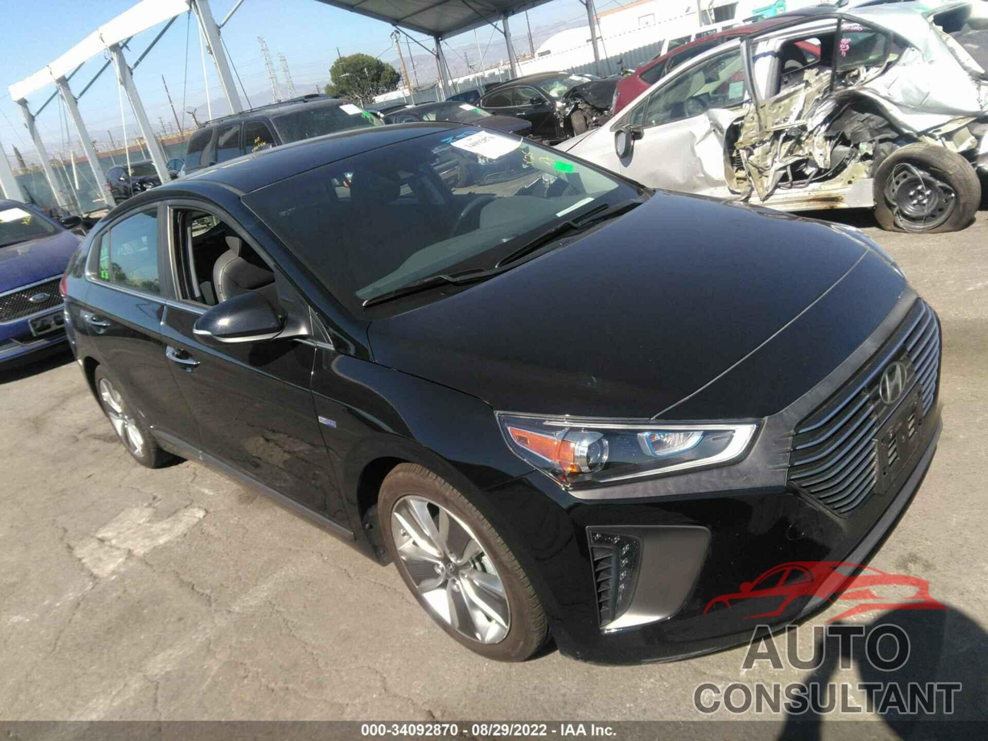 HYUNDAI IONIQ HYBRID 2019 - KMHC05LC5KU136275