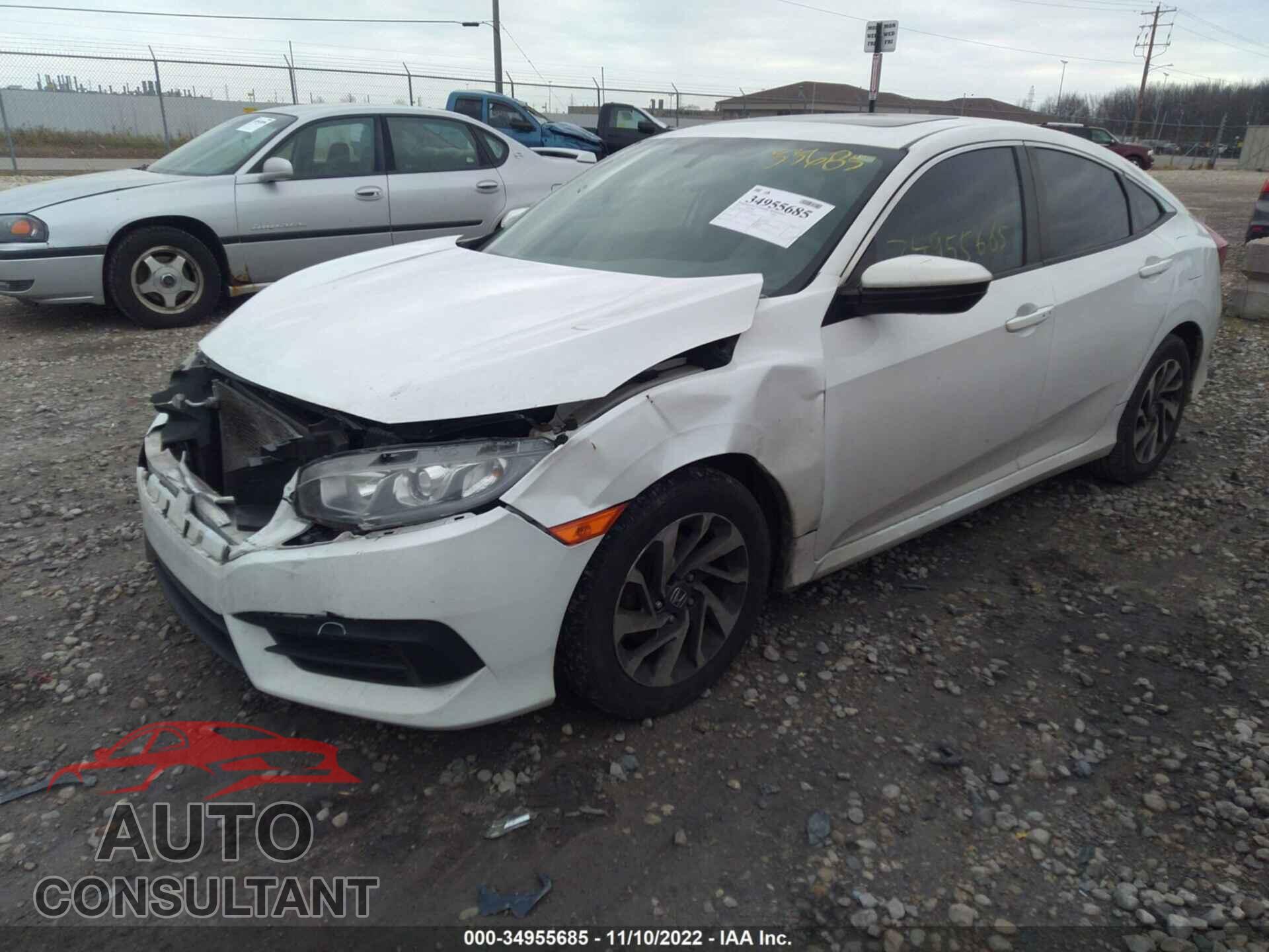 HONDA CIVIC SEDAN 2016 - 19XFC2F71GE083473