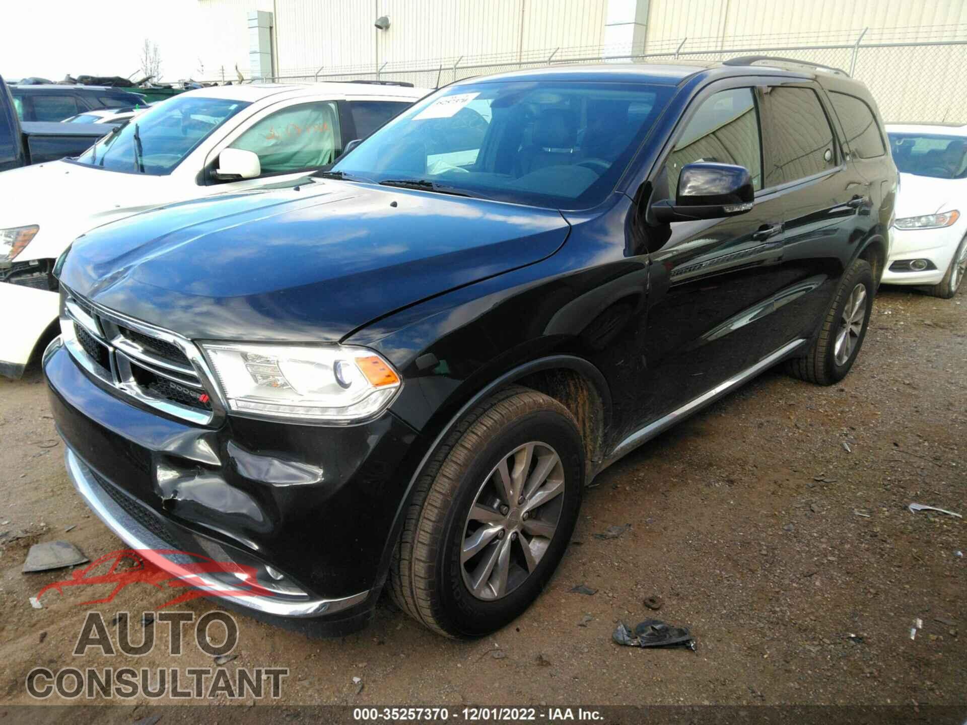 DODGE DURANGO 2016 - 1C4RDJDG3GC362079