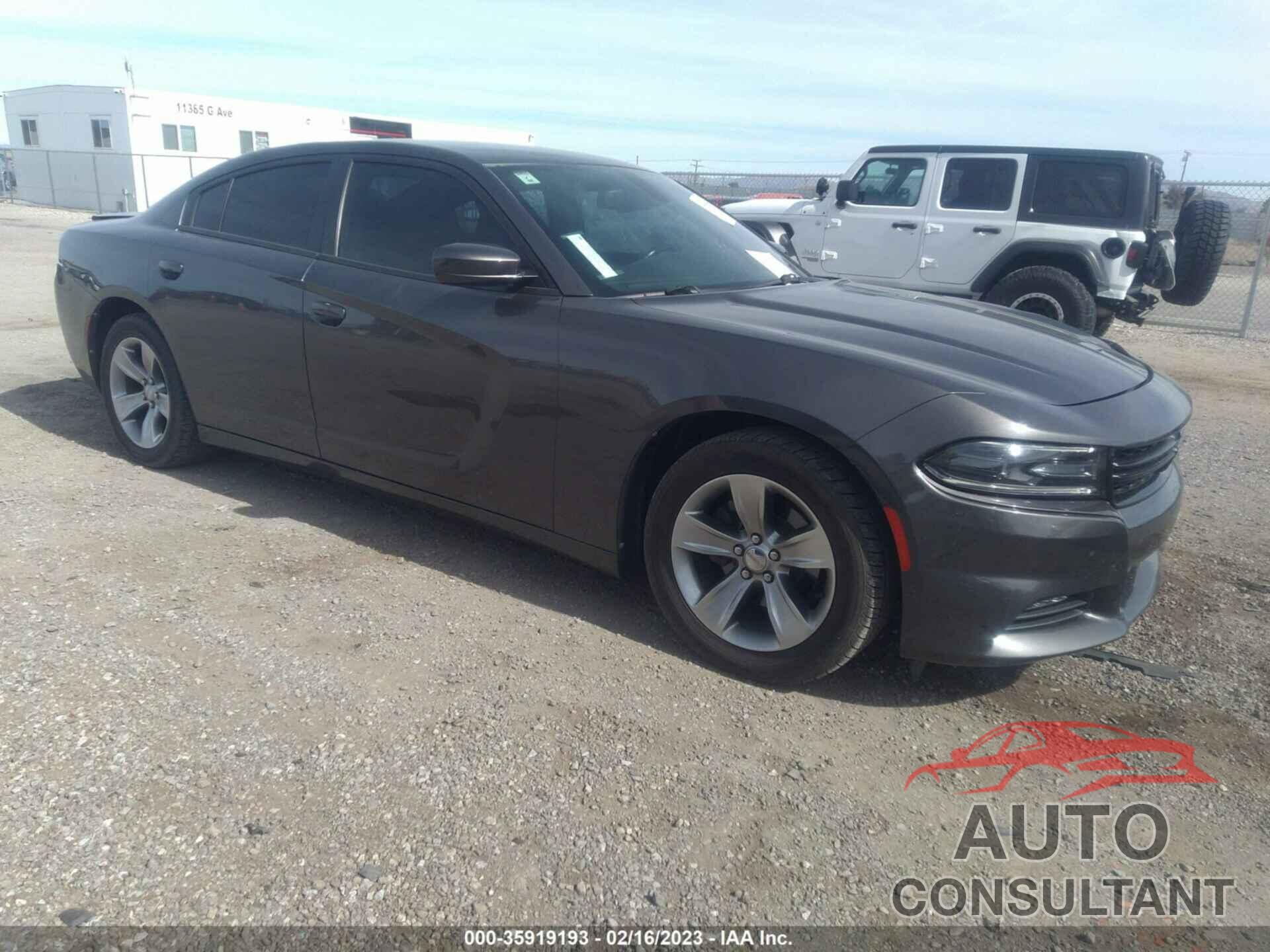 DODGE CHARGER 2016 - 2C3CDXHG0GH291654