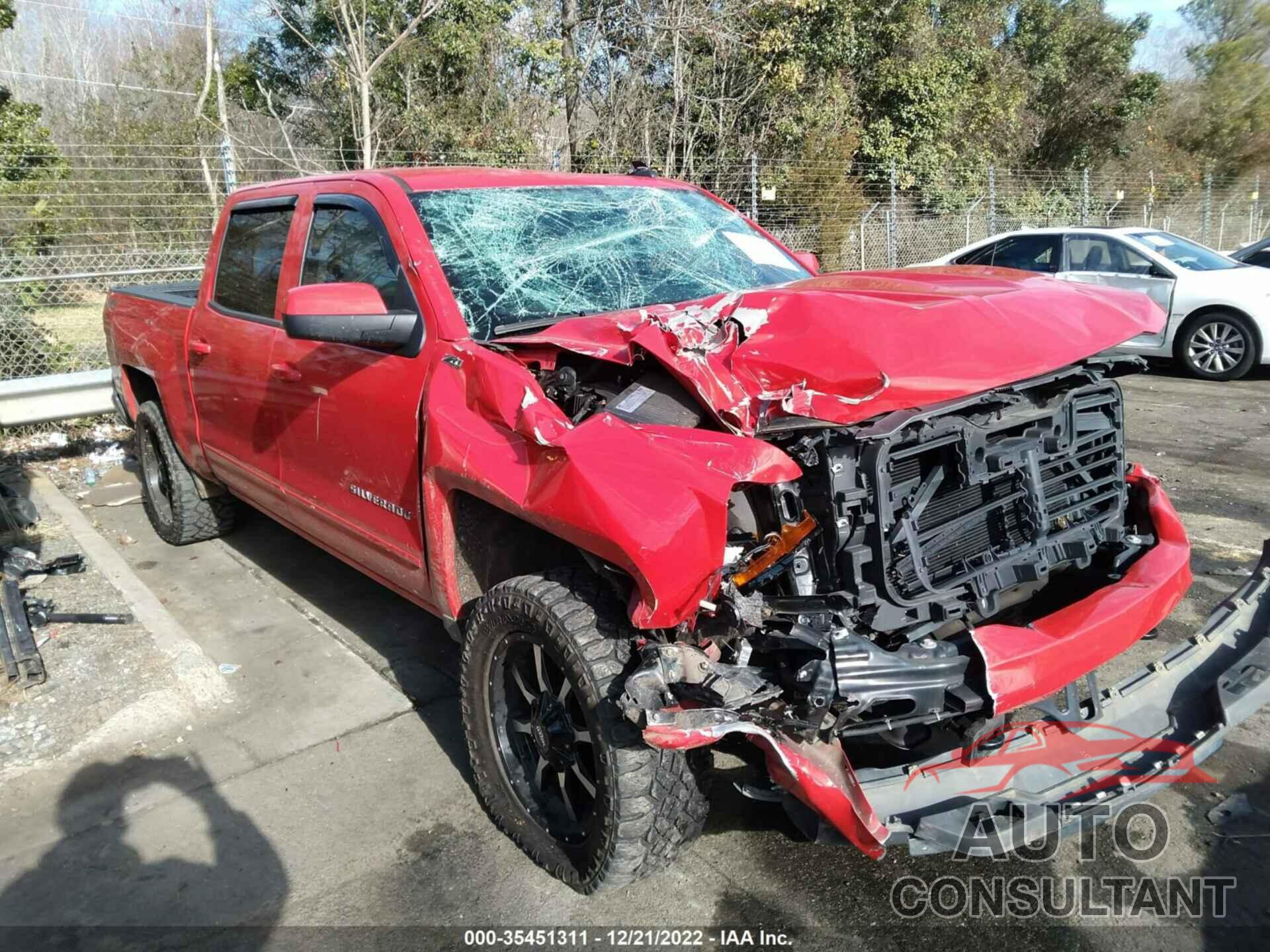 CHEVROLET SILVERADO 1500 2017 - 3GCUKREC3HG245854