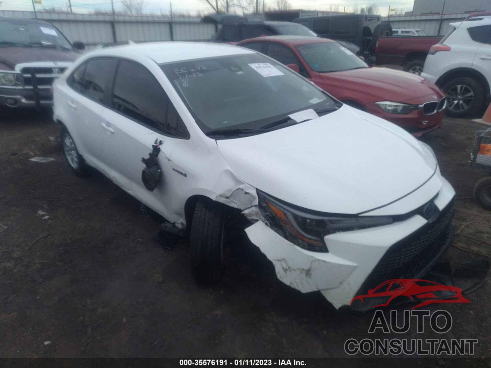 TOYOTA COROLLA 2021 - JTDEAMDE9MJ004595