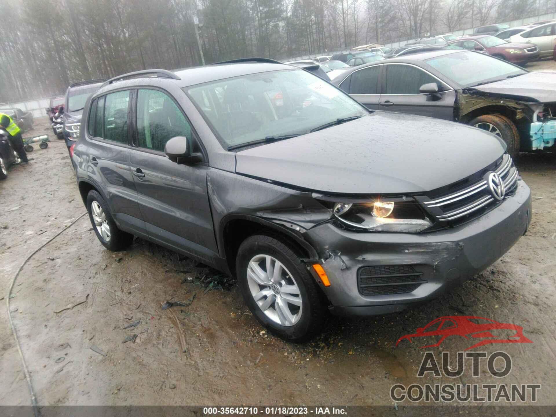 VOLKSWAGEN TIGUAN 2017 - WVGBV7AX9HK034299