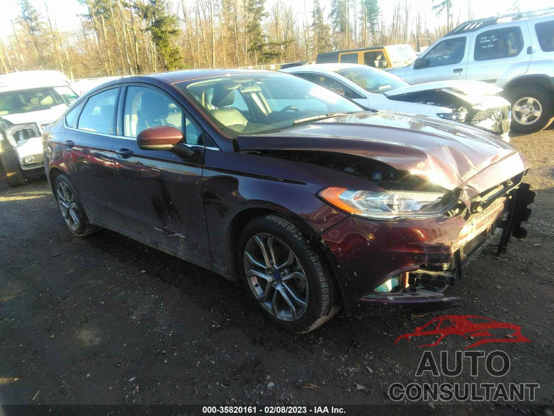 FORD FUSION 2017 - 3FA6P0T97HR167859