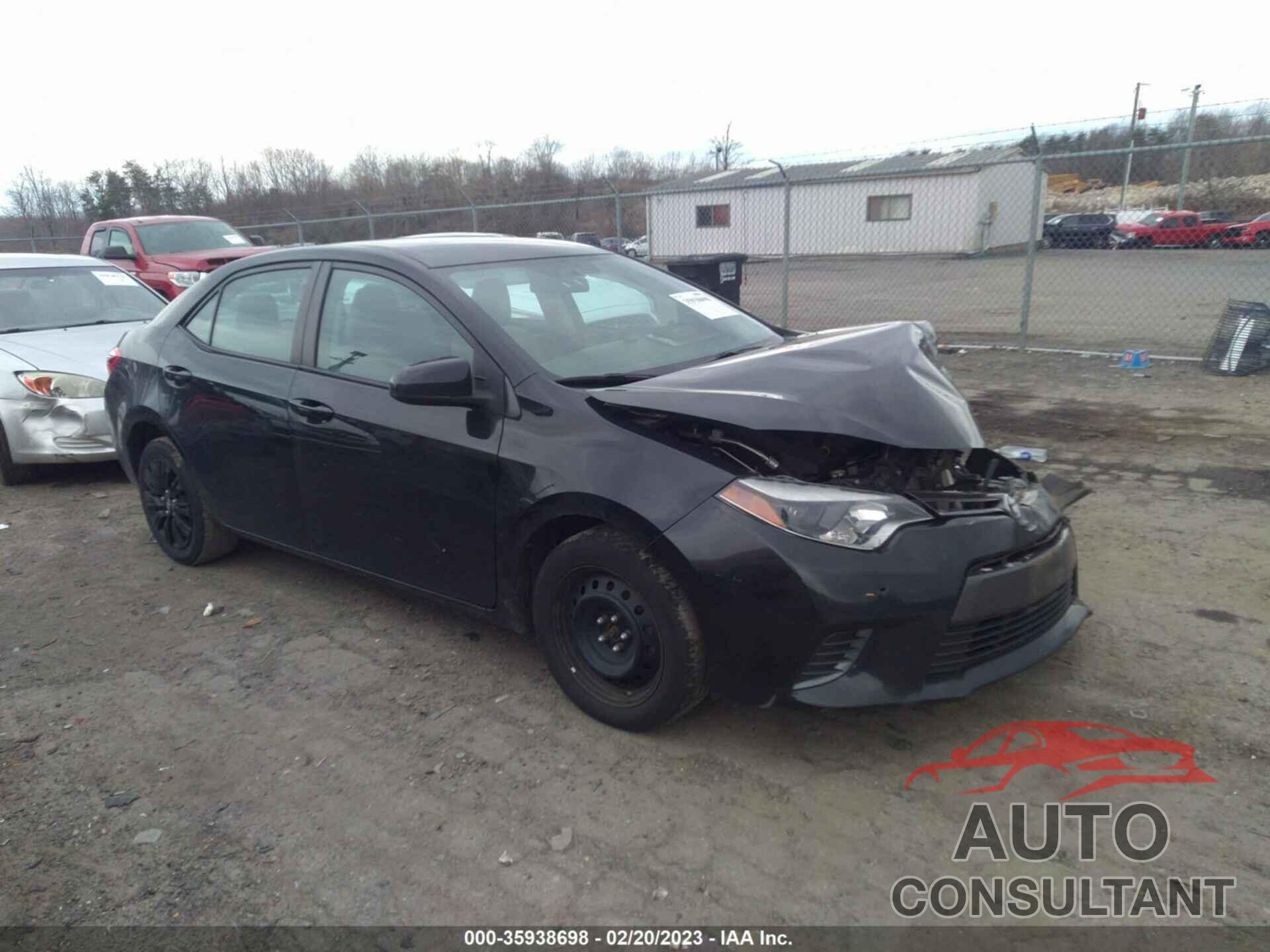 TOYOTA COROLLA 2016 - 2T1BURHE8GC640507