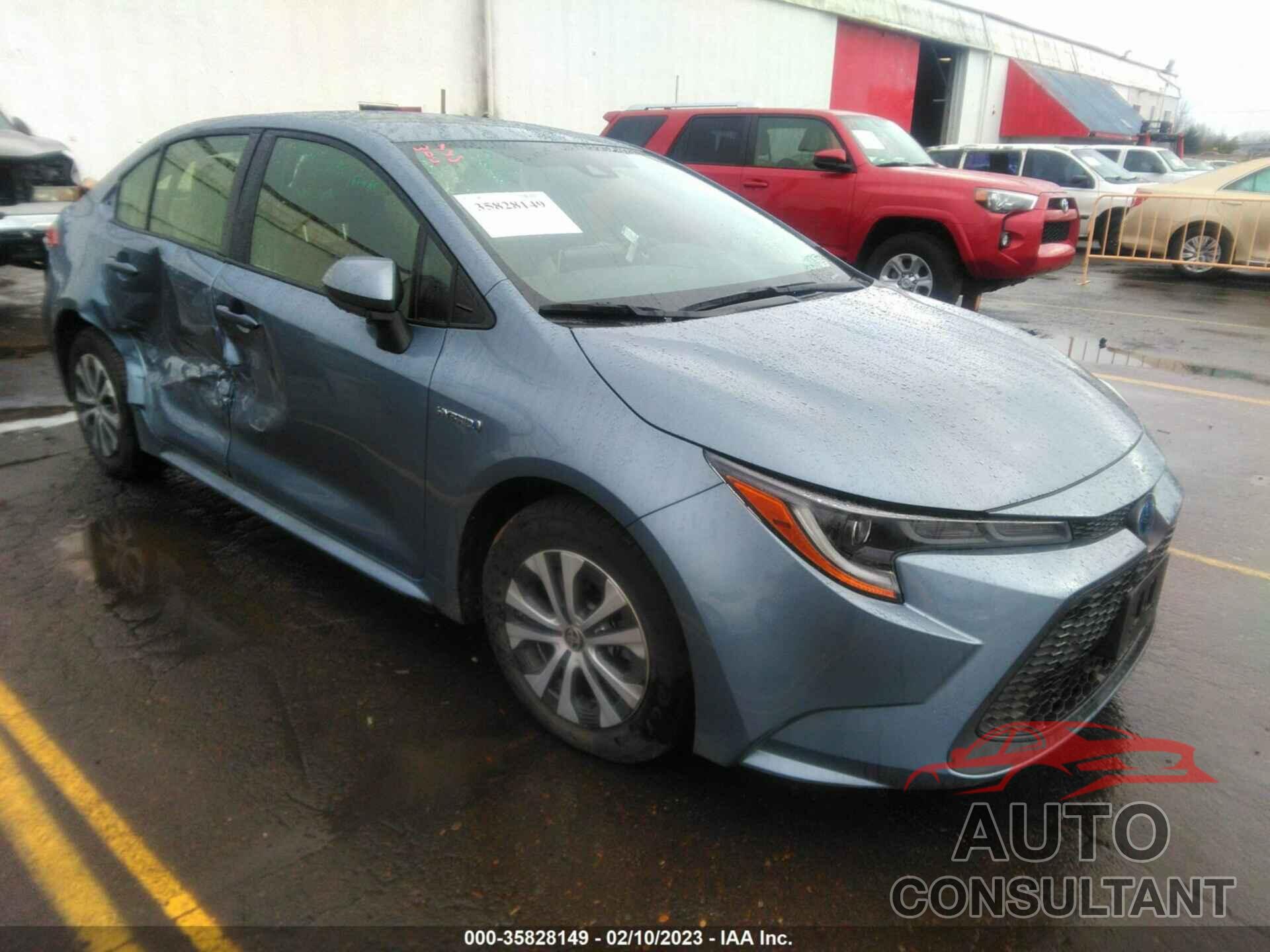 TOYOTA COROLLA 2020 - JTDEBRBE7LJ015400