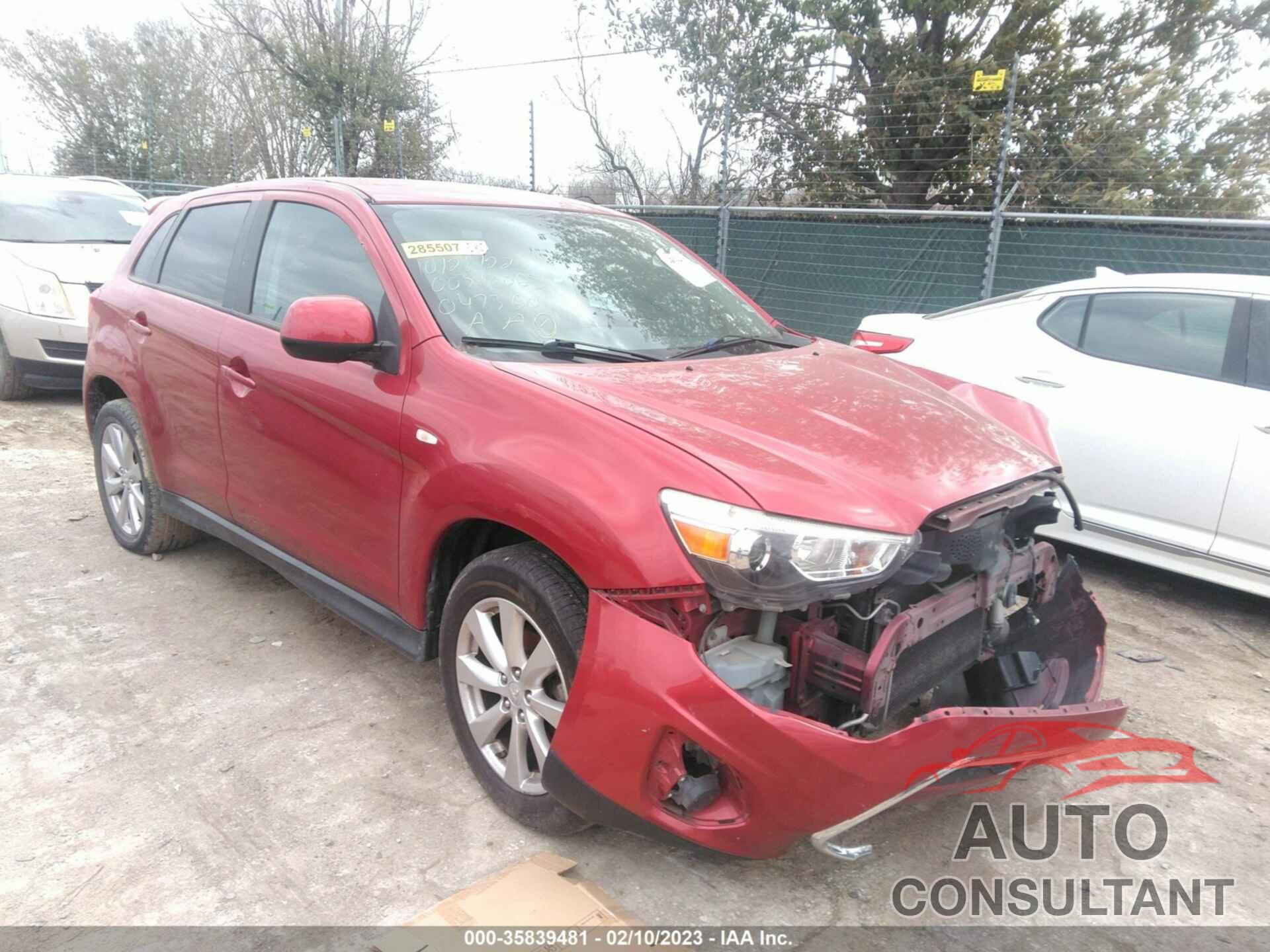 MITSUBISHI OUTLANDER SPORT 2015 - 4A4AP3AU0FE047360