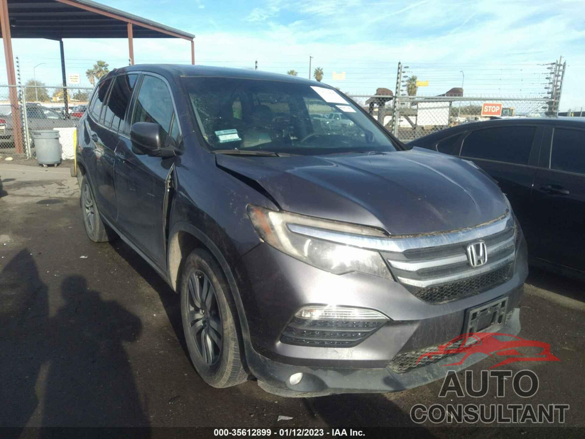 HONDA PILOT 2018 - 5FNYF5H36JB020608