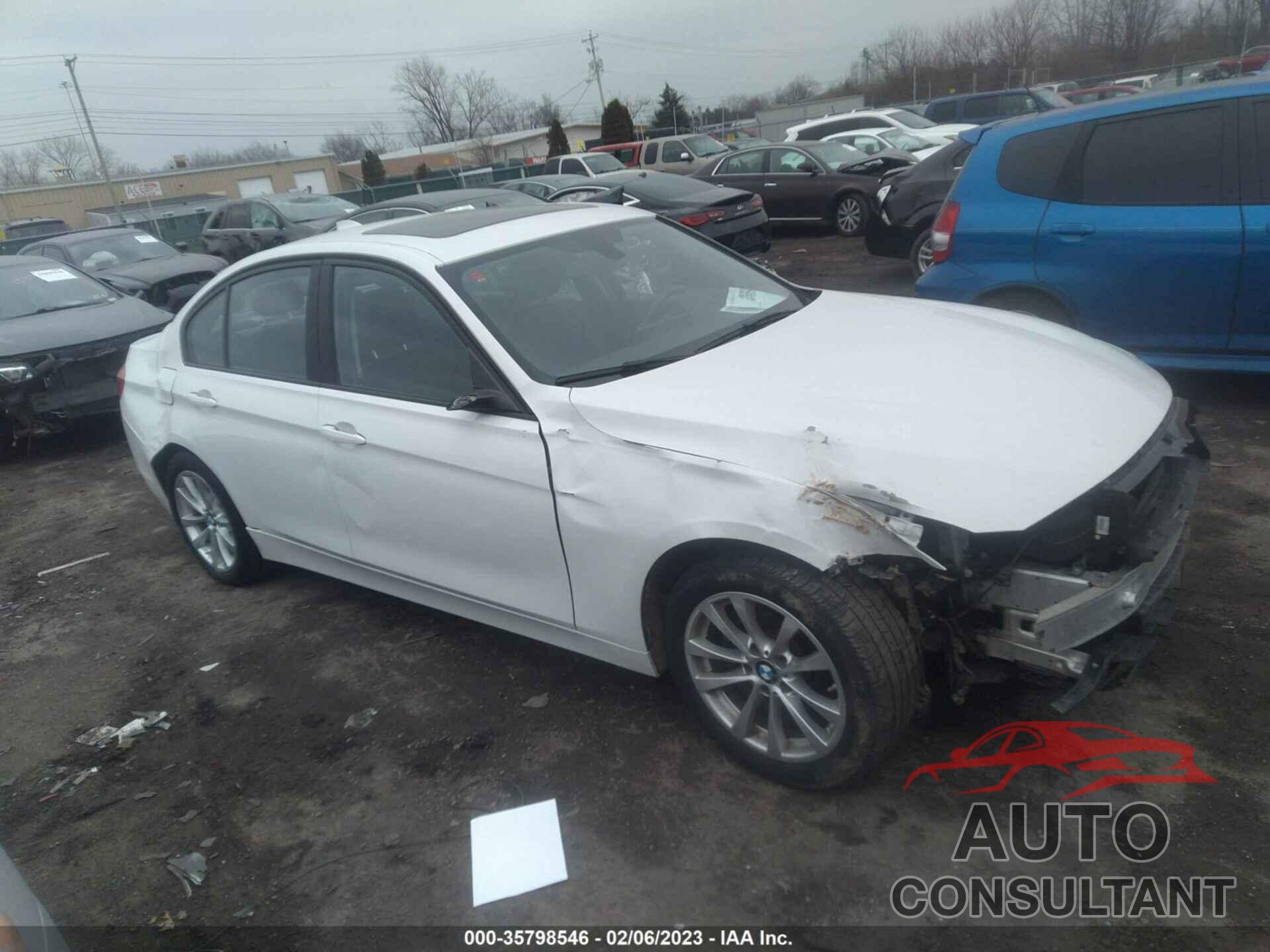 BMW 3 SERIES 2017 - WBA8E5G58HNU41650