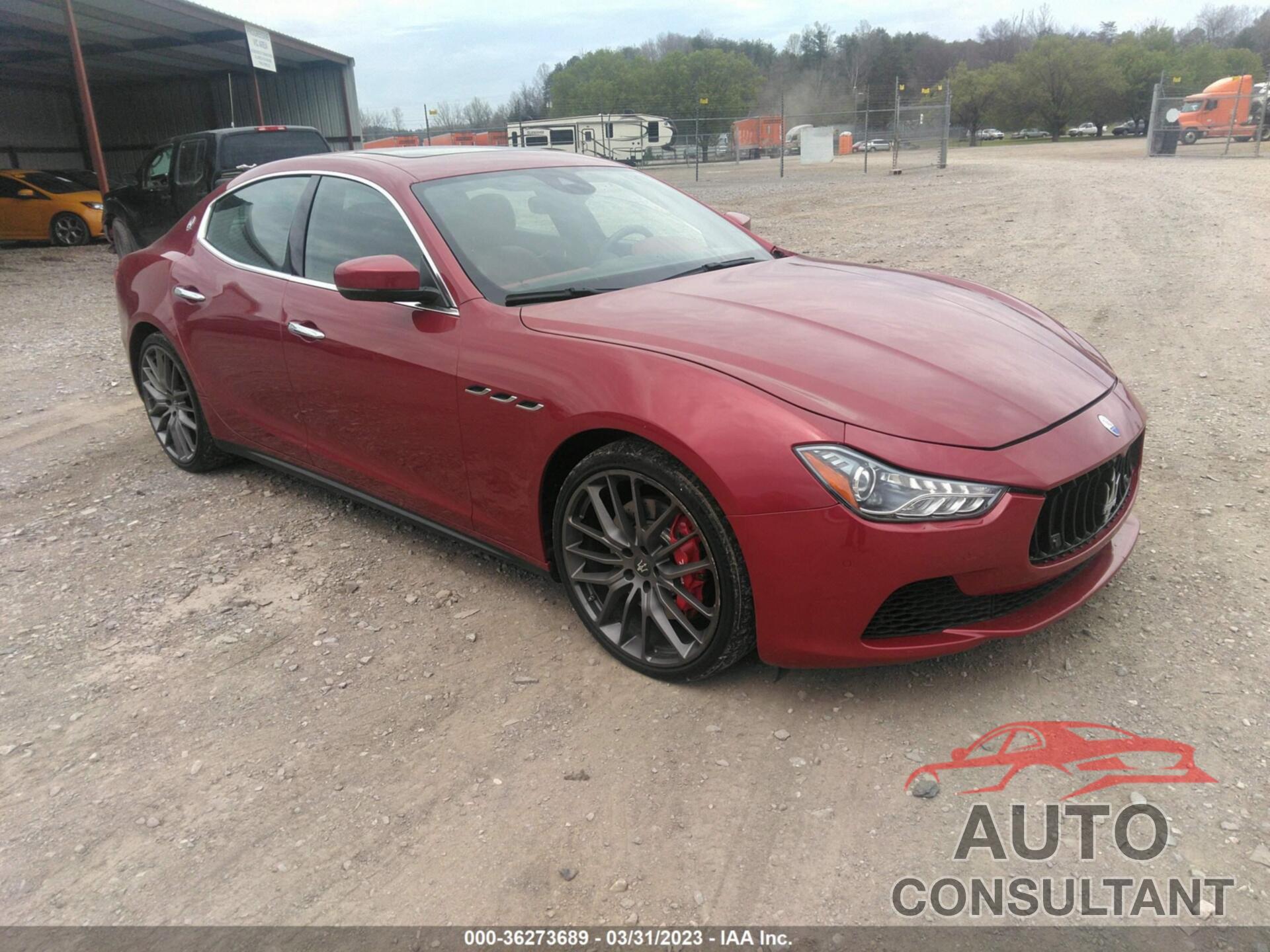 MASERATI GHIBLI 2017 - ZAM57RSA7H1217249