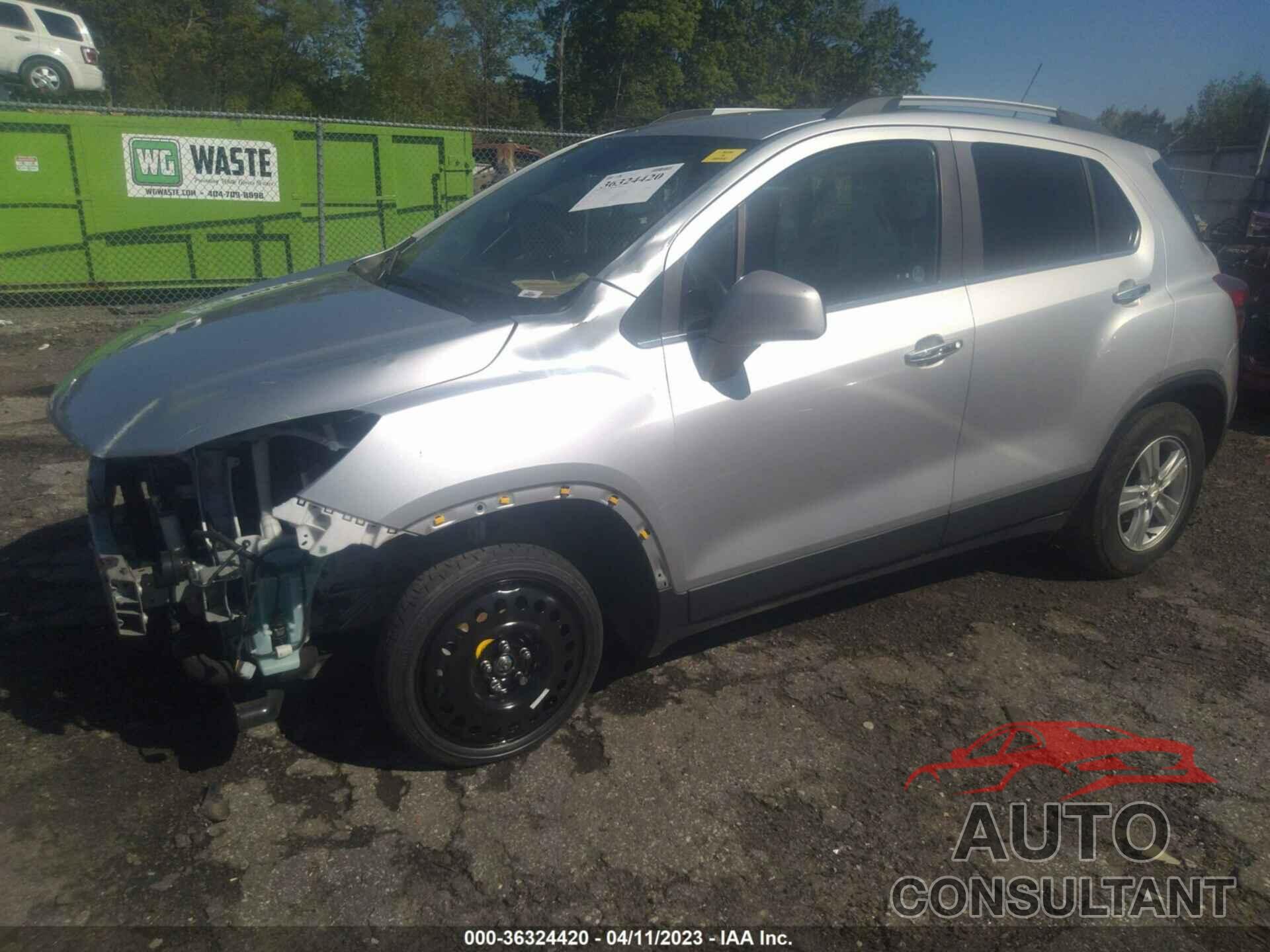 CHEVROLET TRAX 2020 - KL7CJLSB2LB006754