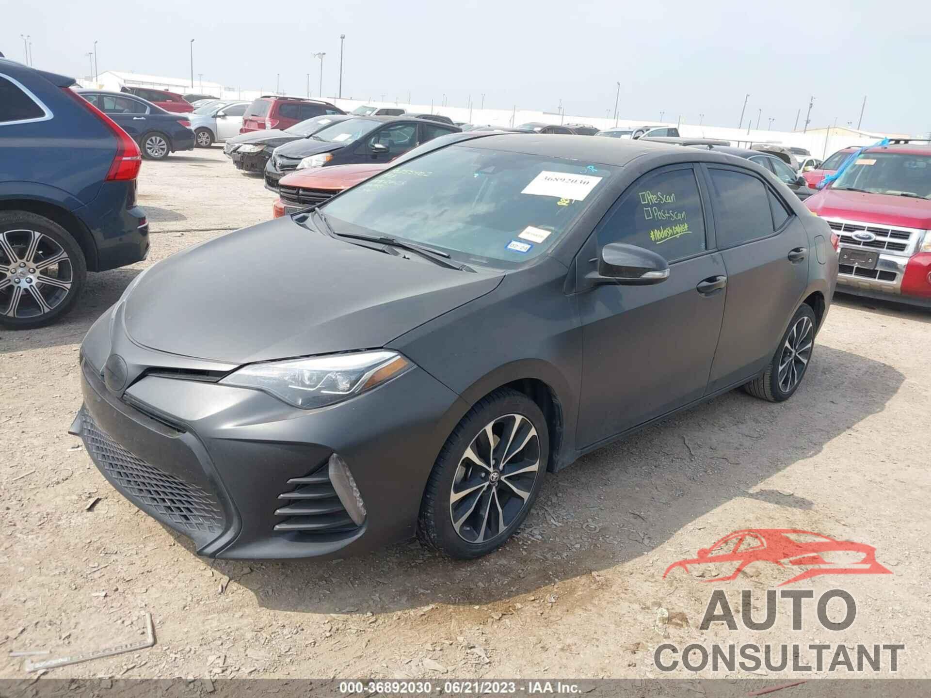 TOYOTA COROLLA 2017 - 5YFBURHE6HP636649