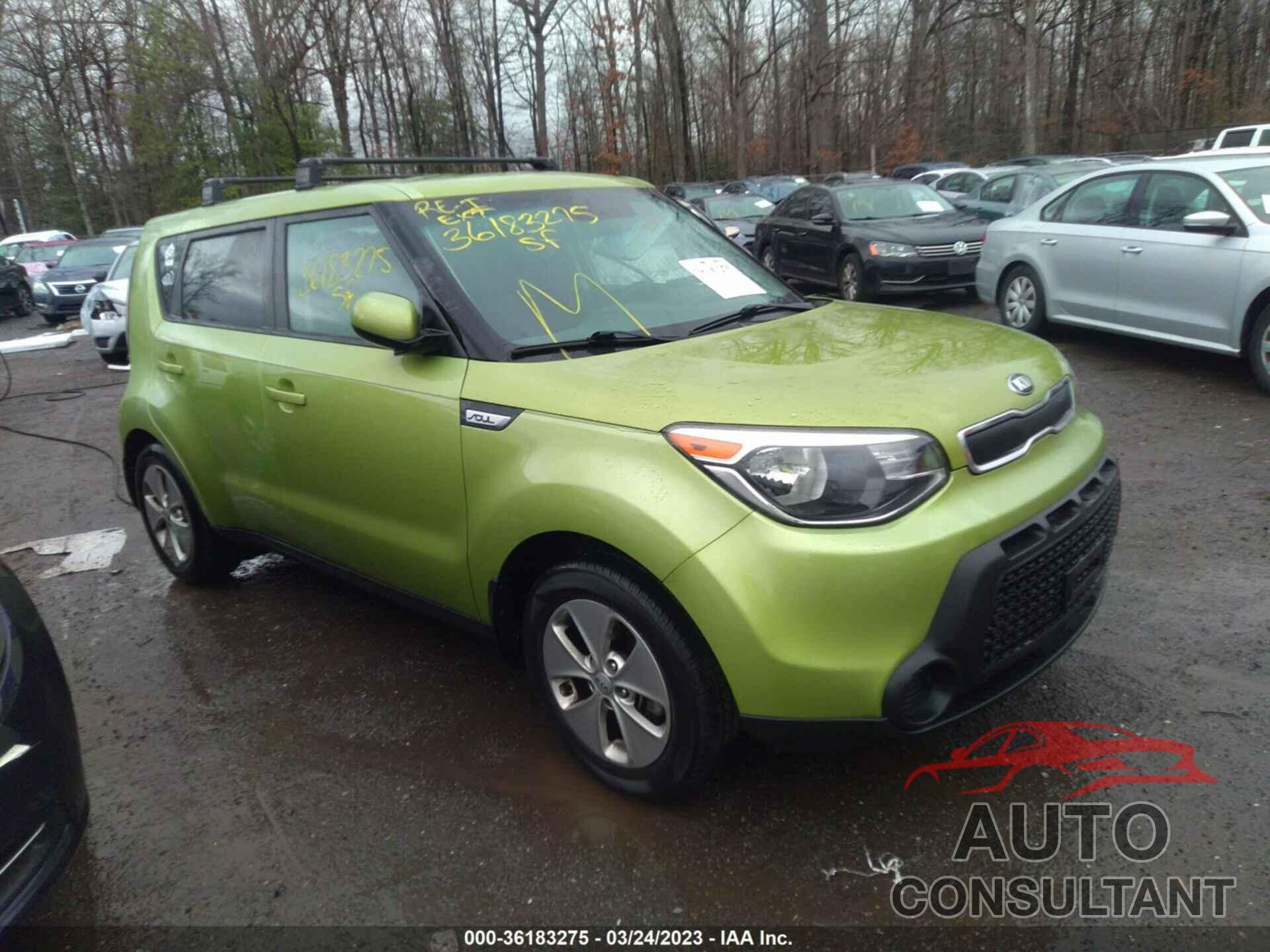 KIA SOUL 2015 - KNDJN2A25F7811830