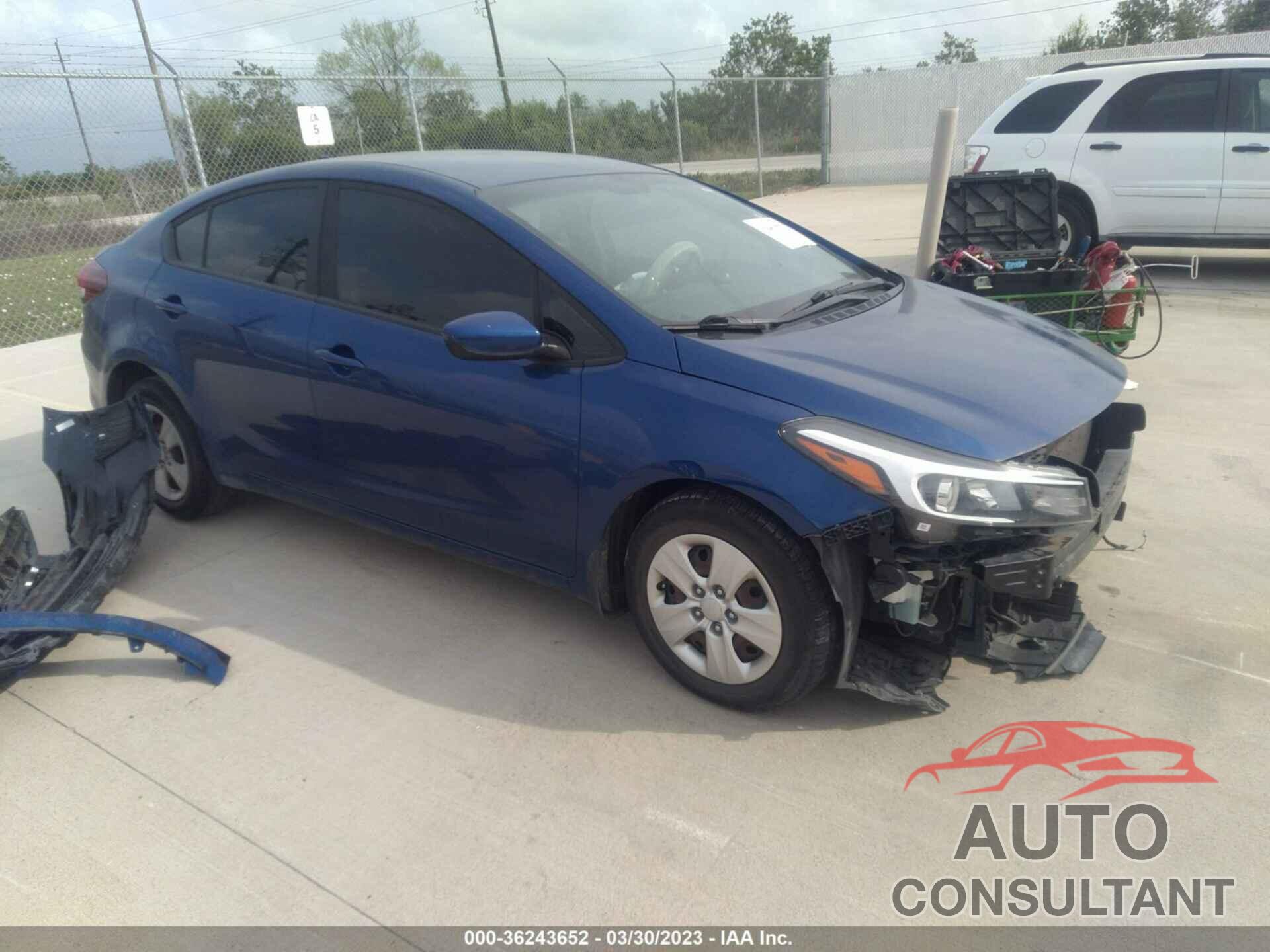 KIA FORTE 2017 - 3KPFK4A76HE091060