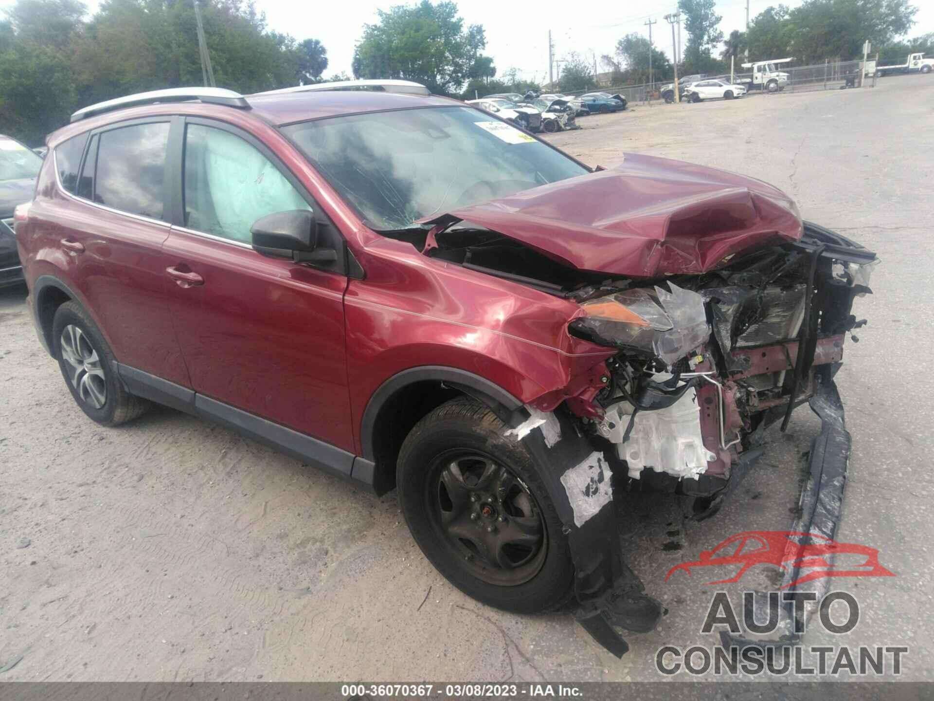 TOYOTA RAV4 2018 - 2T3ZFREV2JW512290
