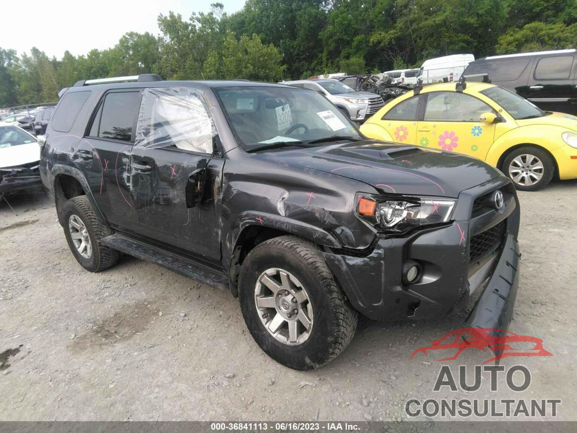 TOYOTA 4RUNNER 2016 - JTEBU5JR7G5398159