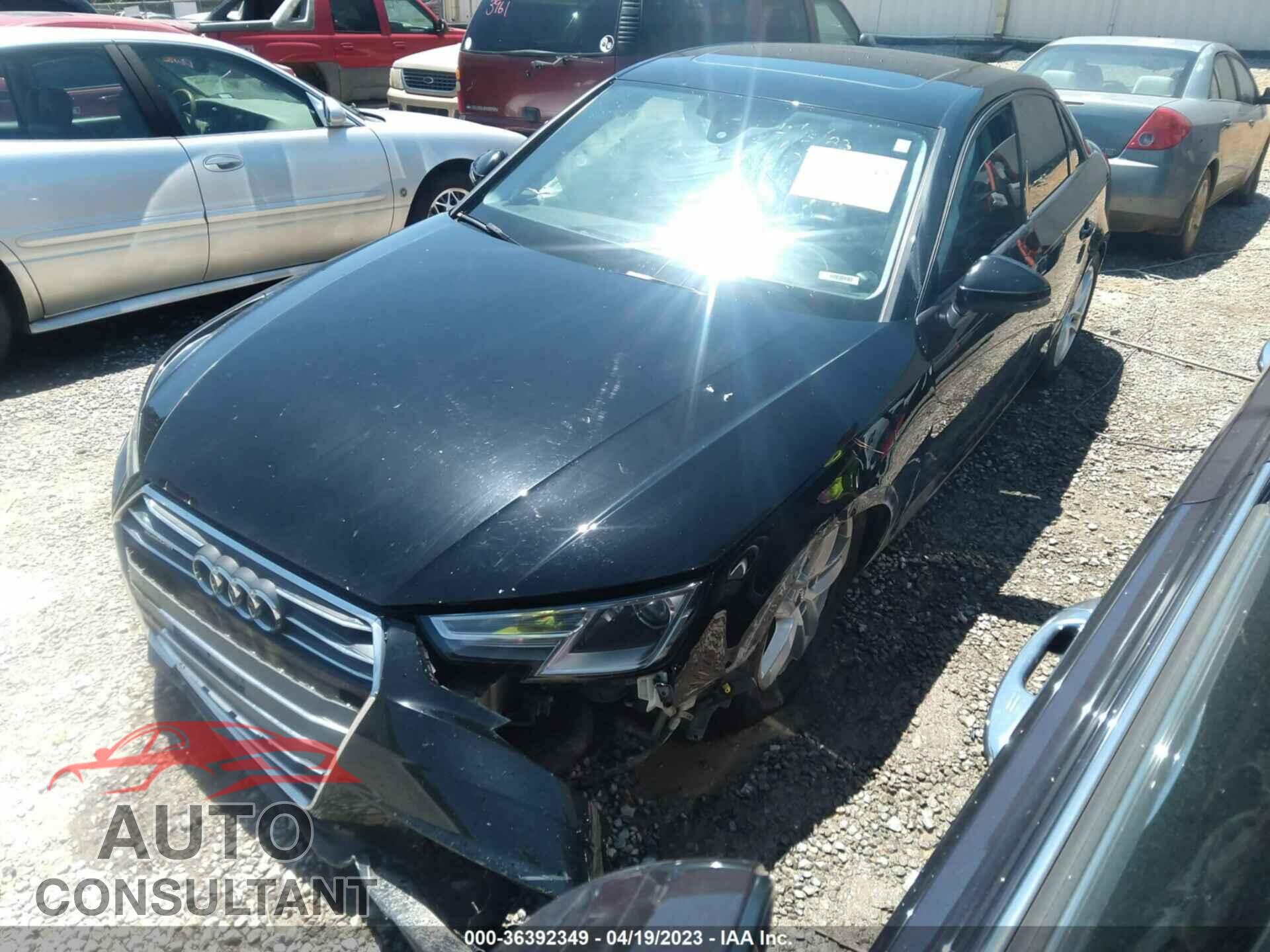 AUDI A4 2017 - WAUANAF44HN053155