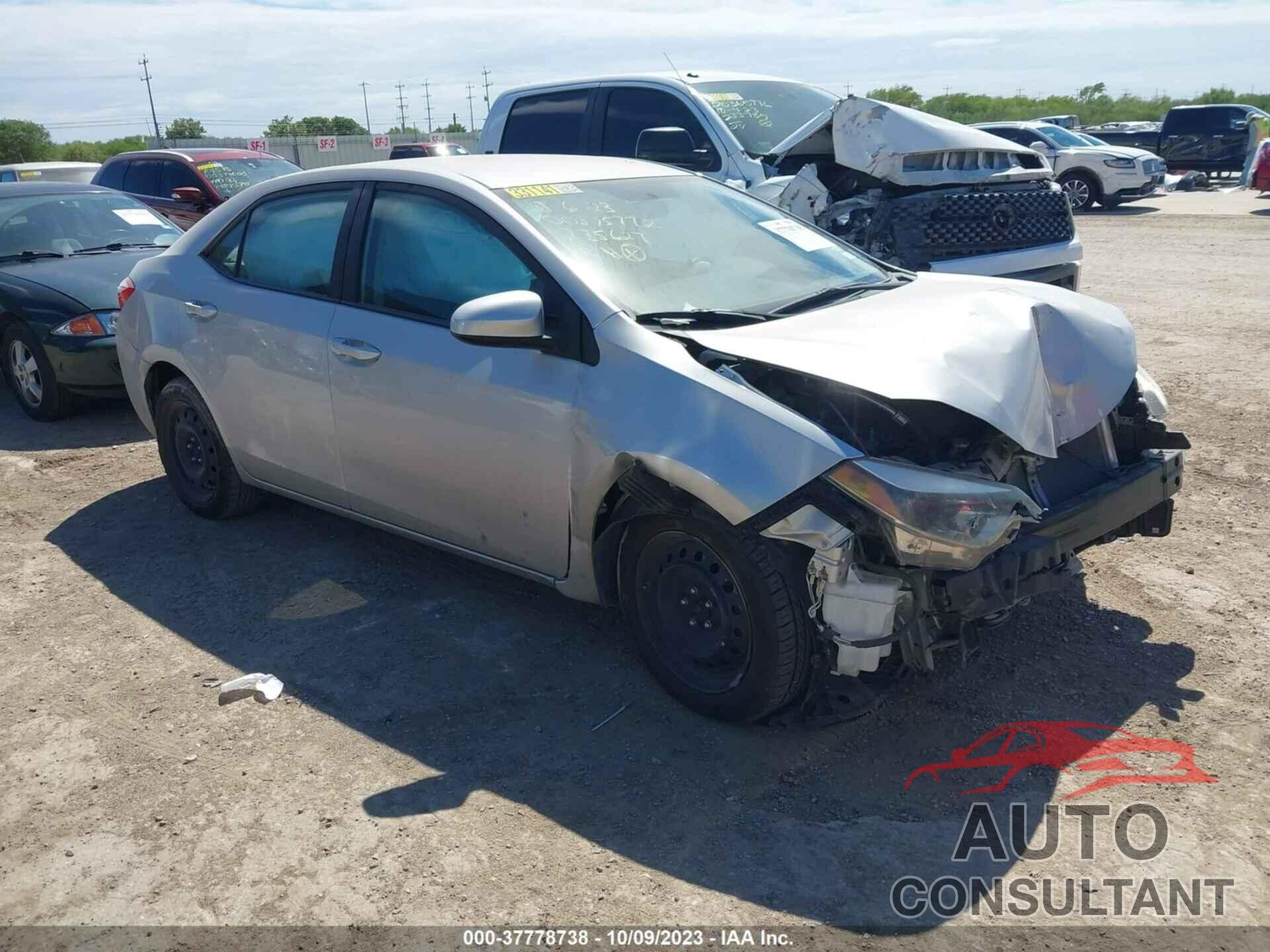 TOYOTA COROLLA 2015 - 2T1BURHE0FC235627