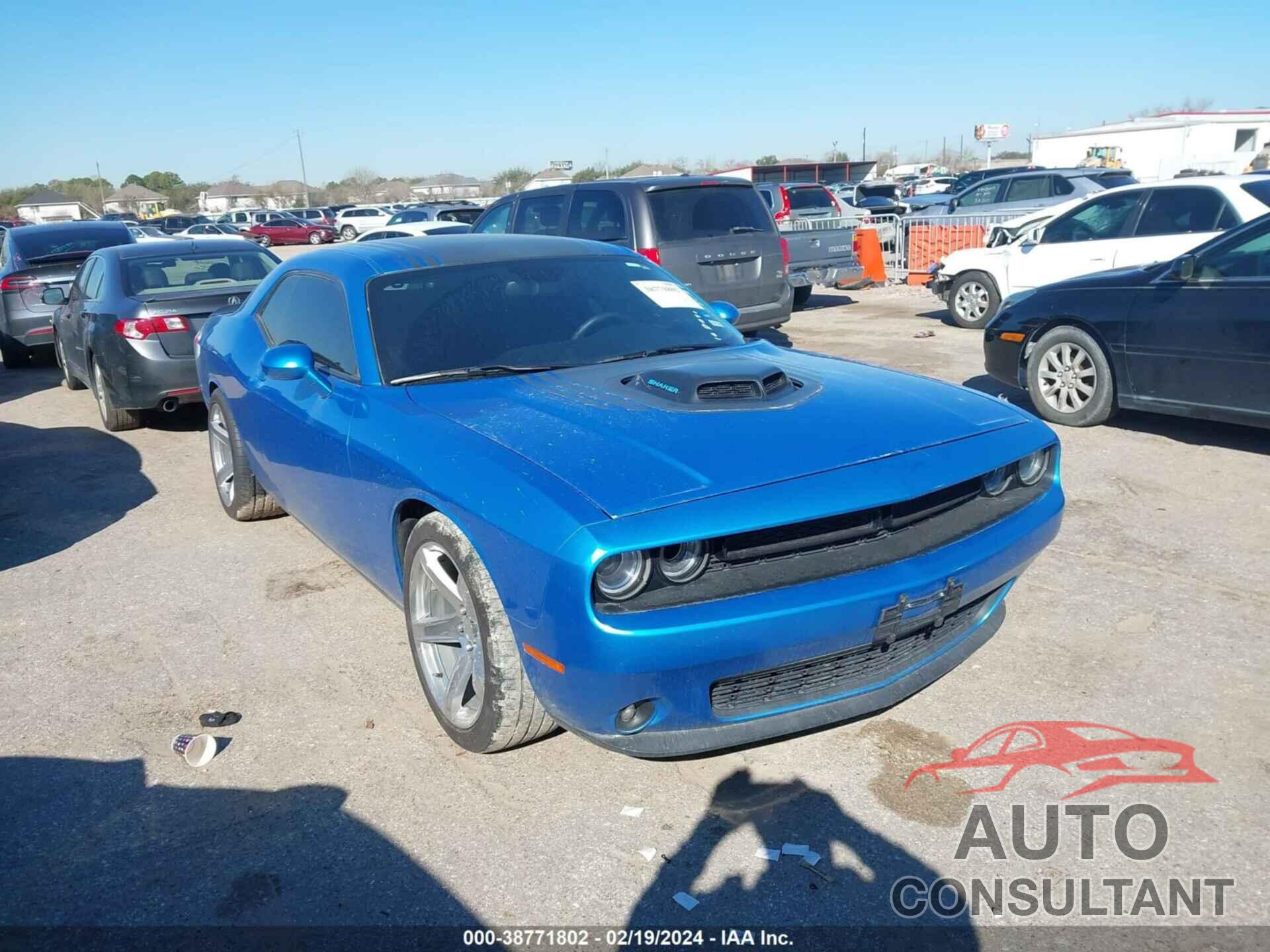 DODGE CHALLENGER 2016 - 2C3CDZBT9GH131127