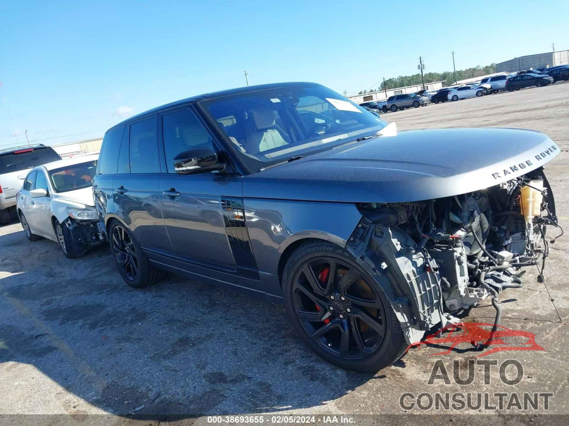 LAND ROVER RANGE ROVER 2019 - SALGS2SV4KA535125