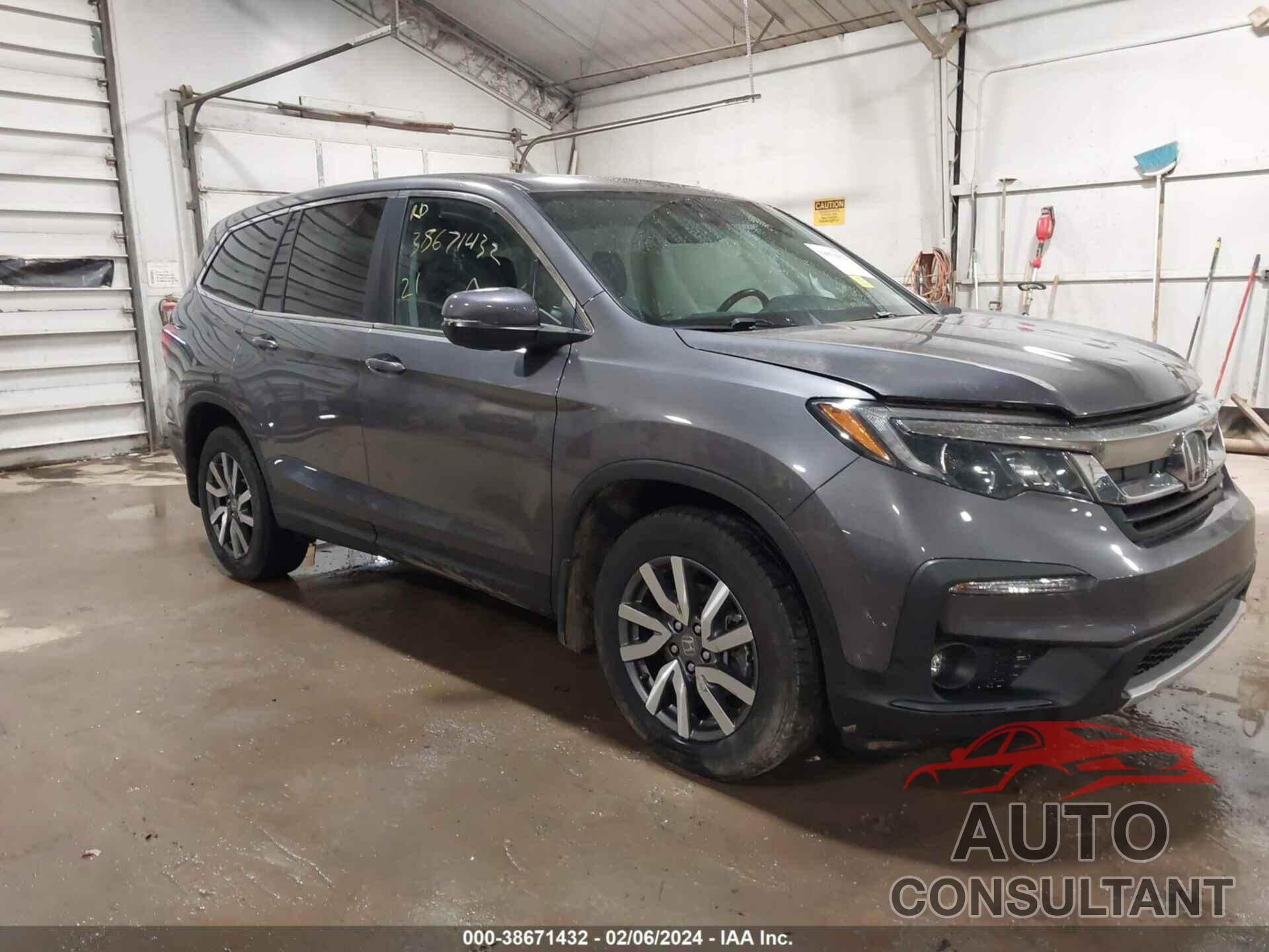 HONDA PILOT 2021 - 5FNYF6H51MB077312