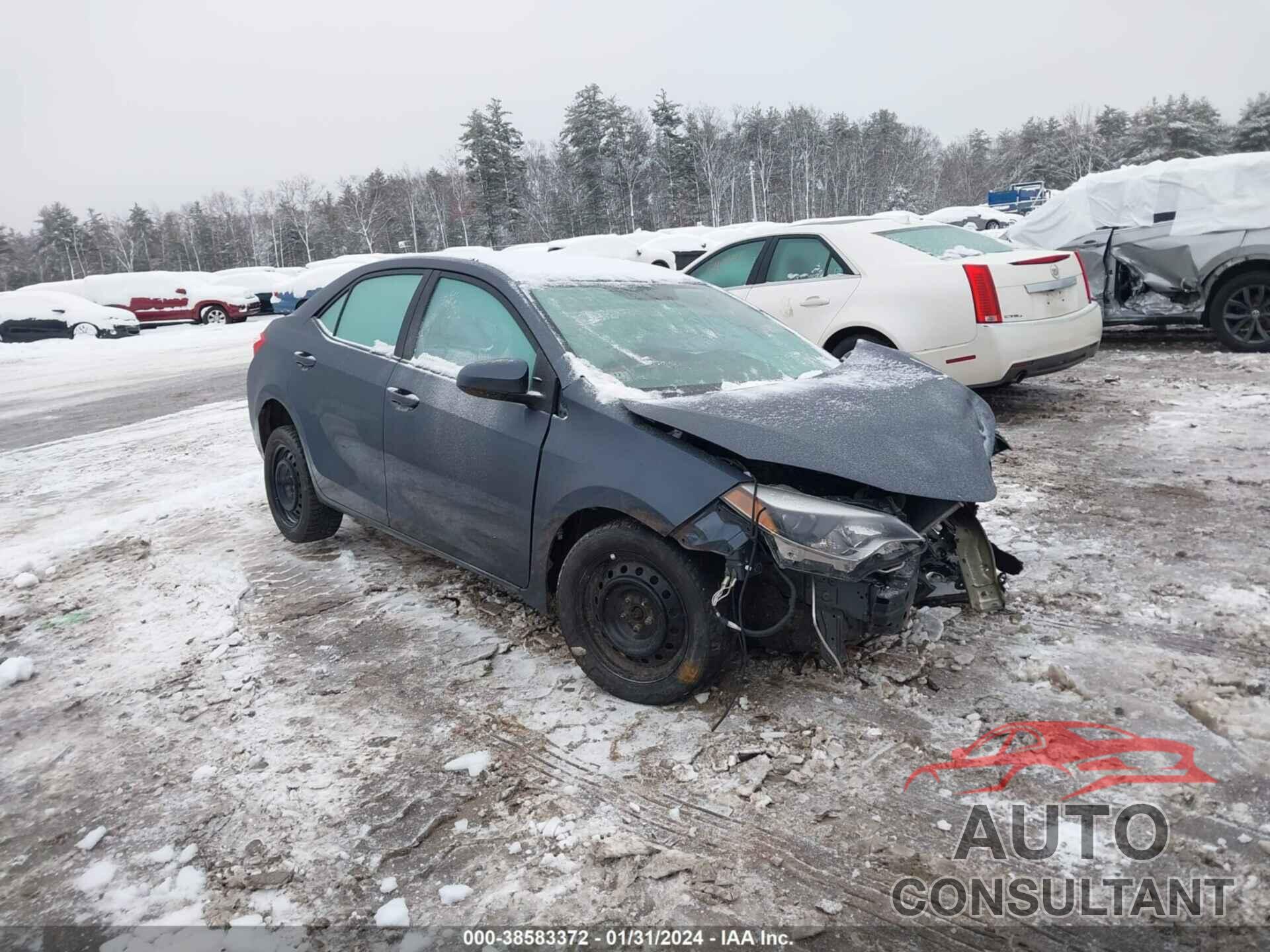 TOYOTA COROLLA 2016 - 2T1BURHE4GC743276