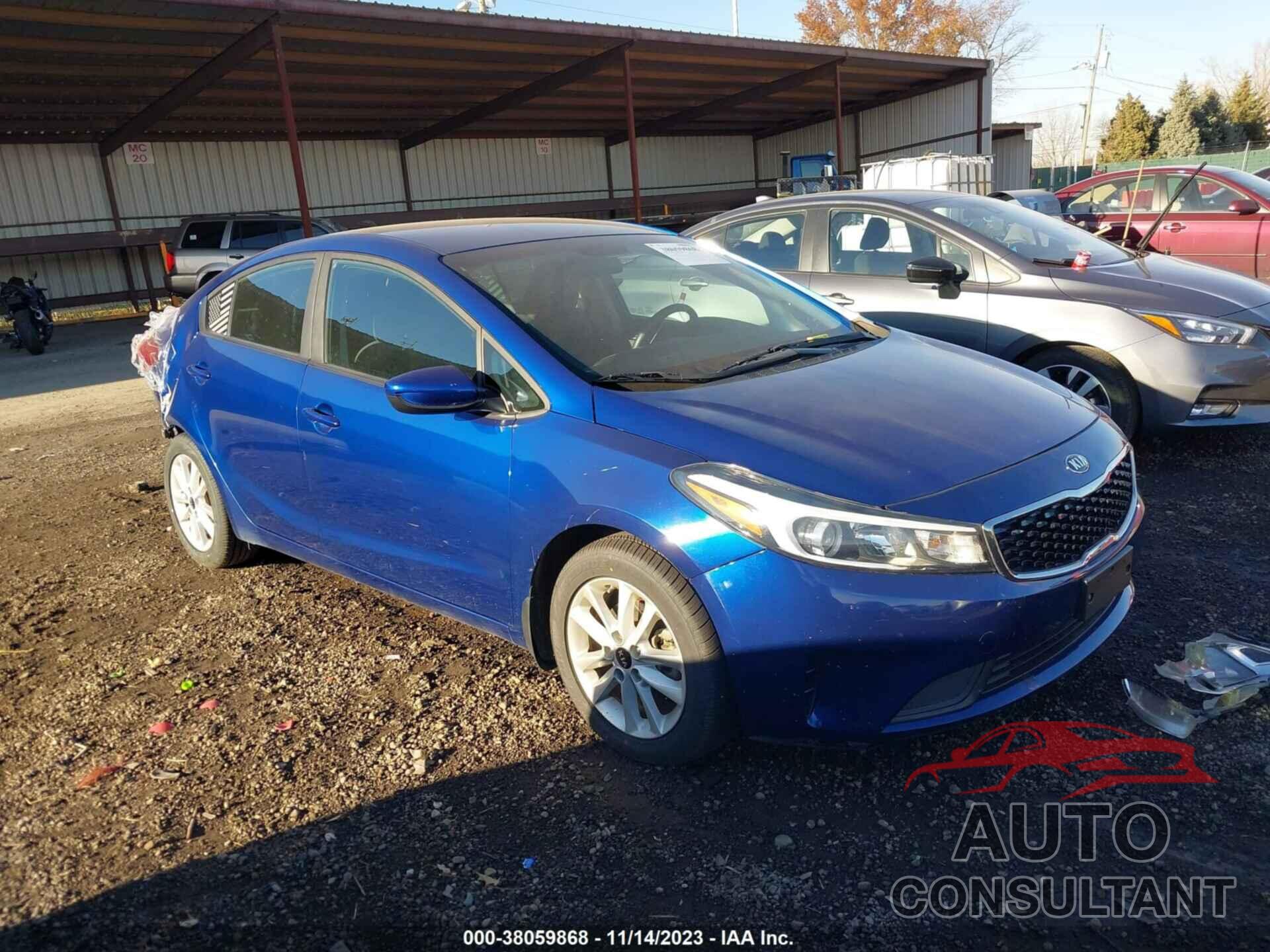 KIA FORTE 2017 - 3KPFL4A76HE123731