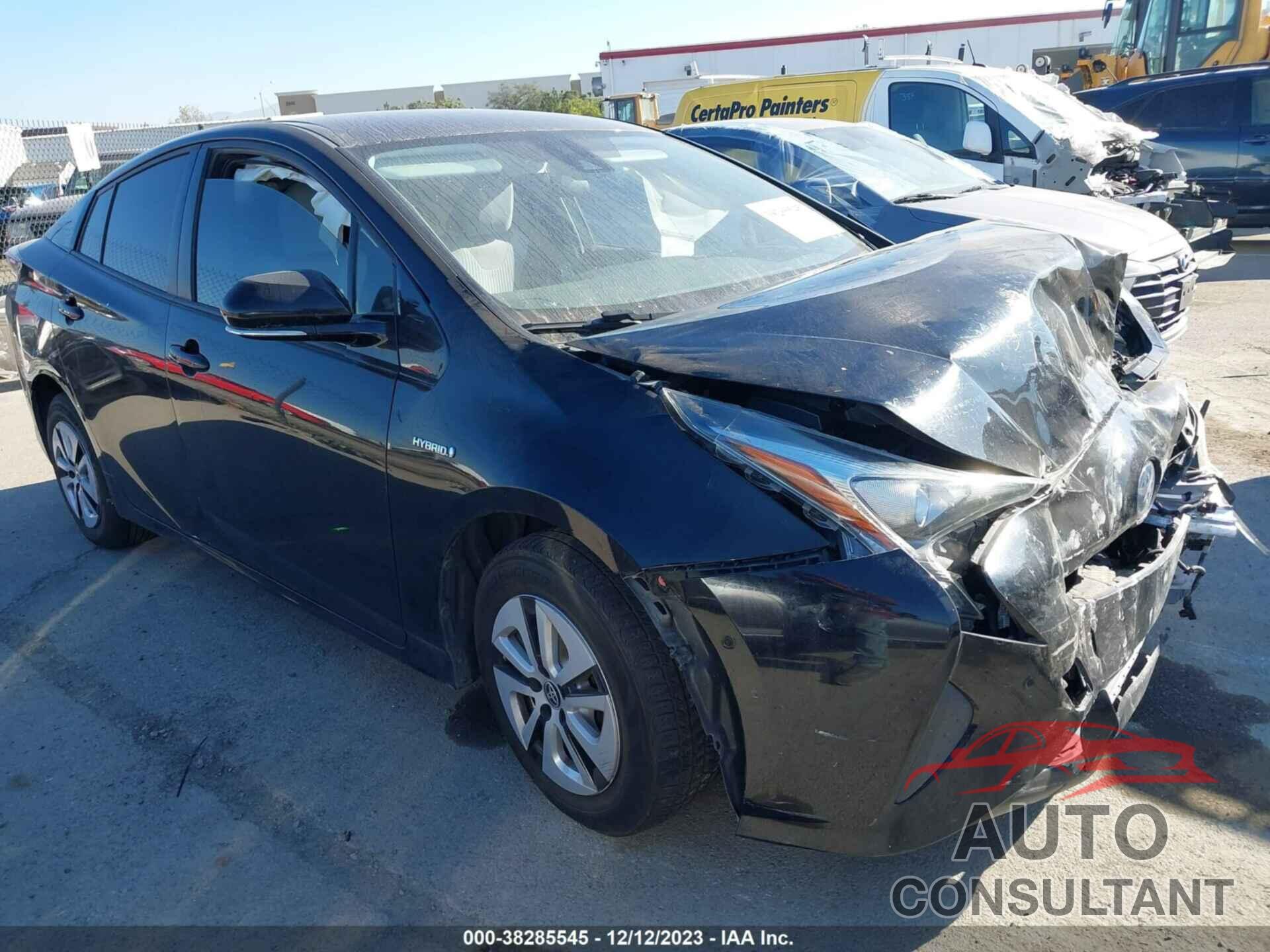 TOYOTA PRIUS 2018 - JTDKBRFU9J3069416