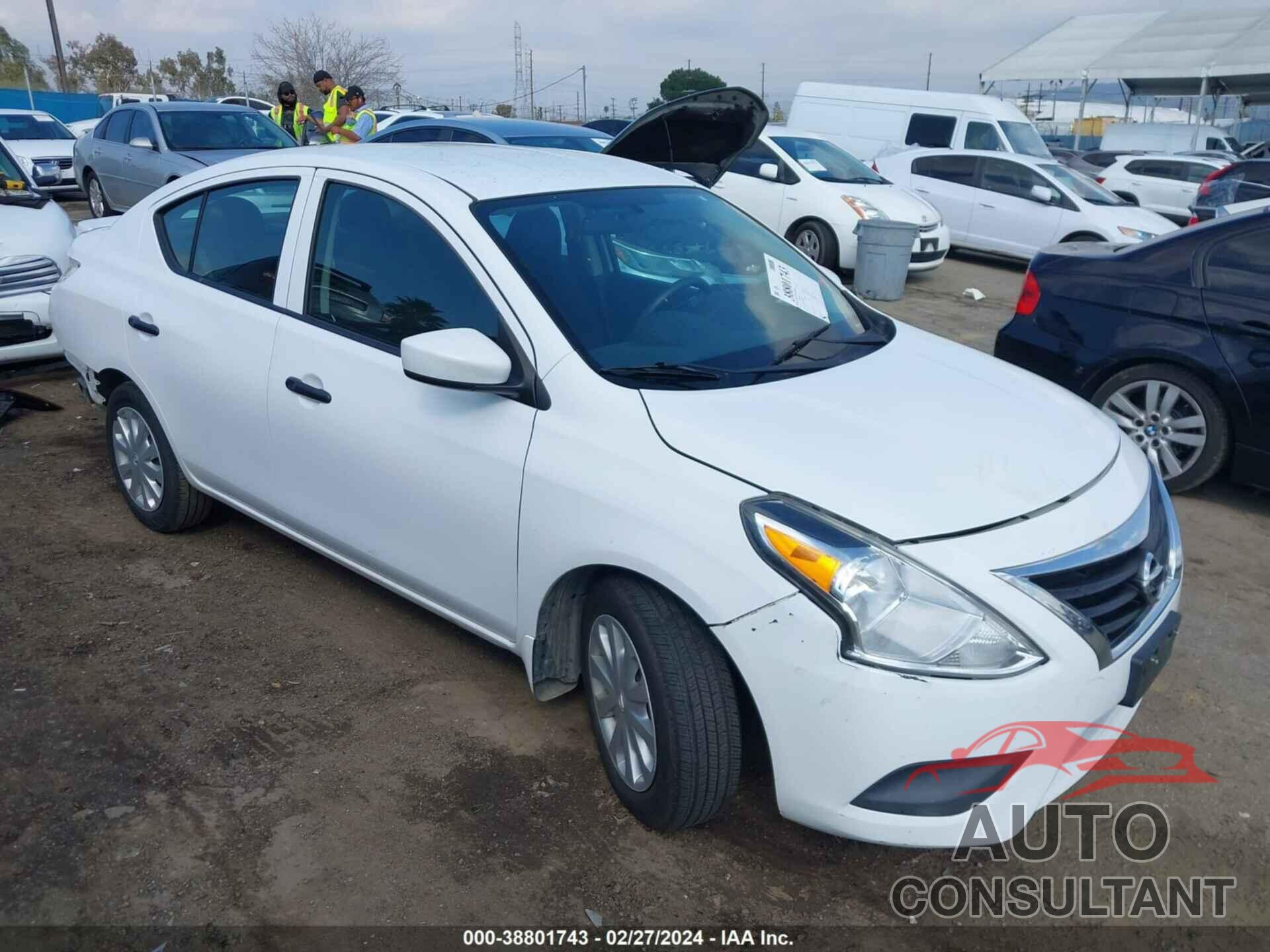 NISSAN VERSA 2016 - 3N1CN7AP9GL828924