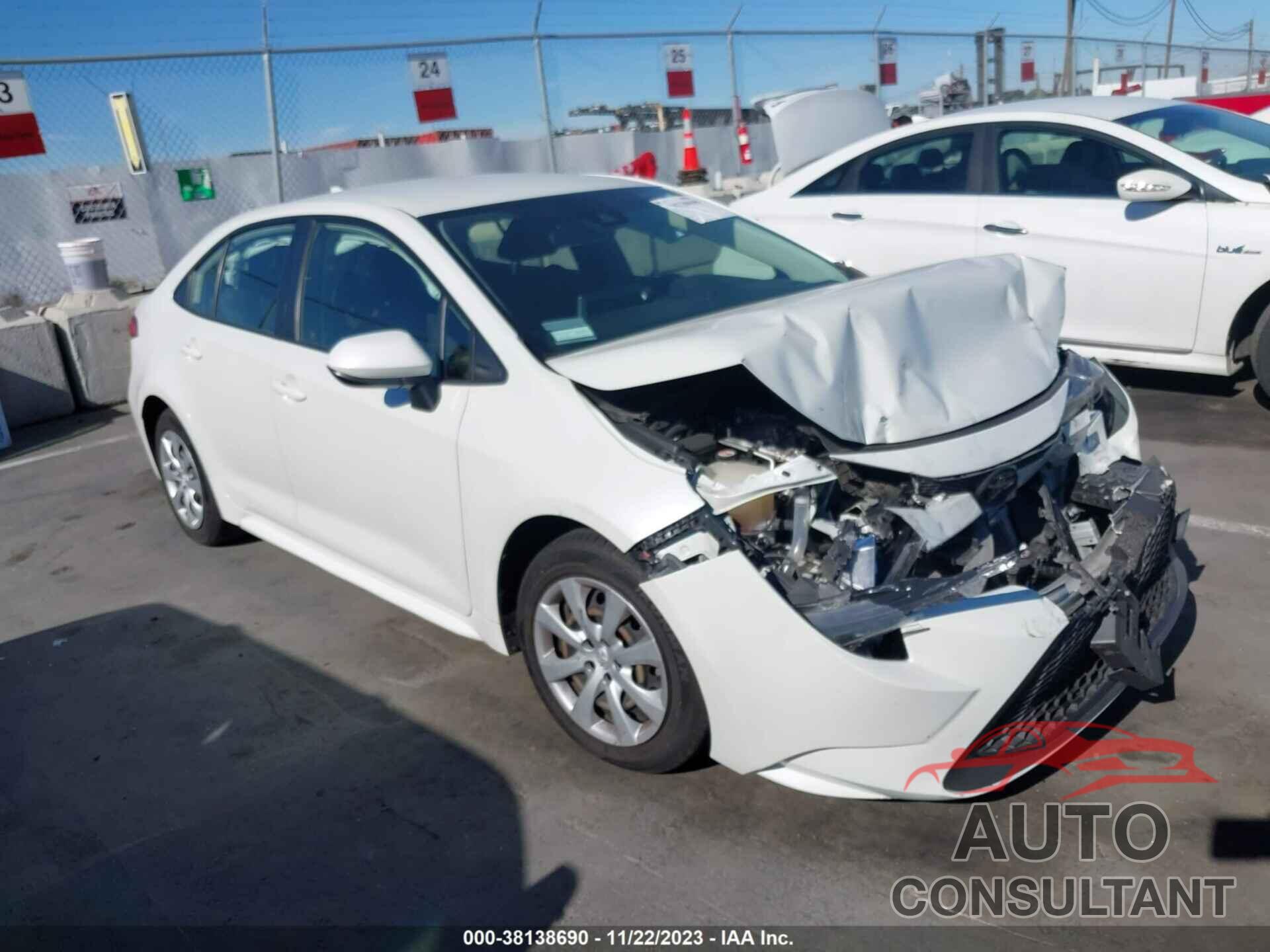 TOYOTA COROLLA 2020 - JTDEPRAE9LJ045260