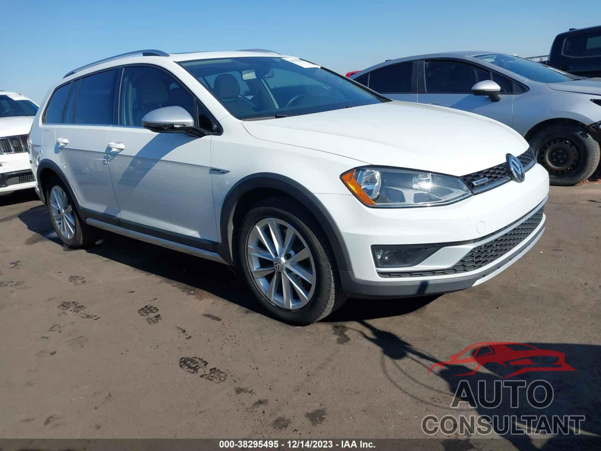 VOLKSWAGEN GOLF ALLTRACK 2017 - 3VWH17AU3HM518099