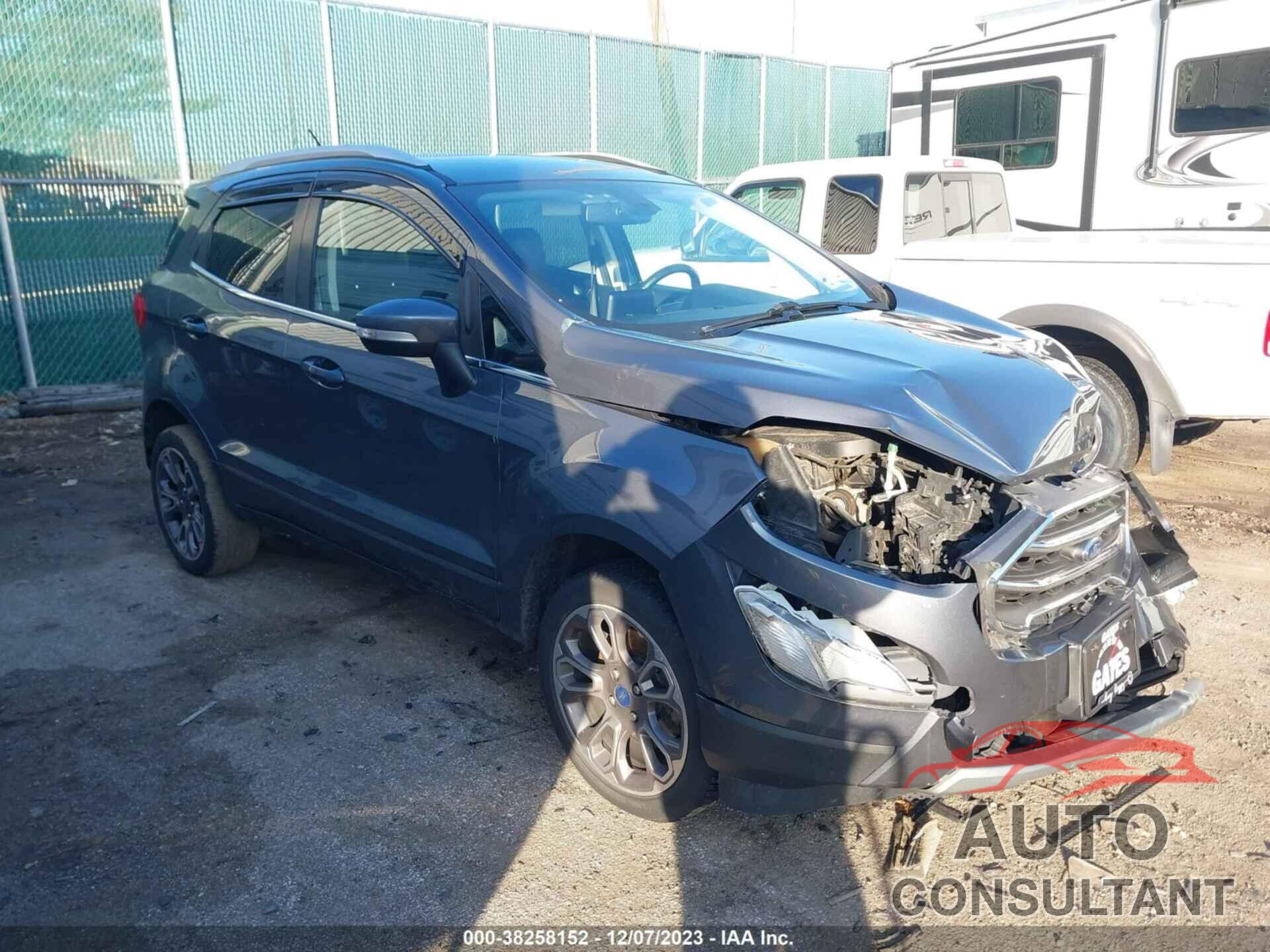 FORD ECOSPORT 2020 - MAJ6S3KL6LC367622