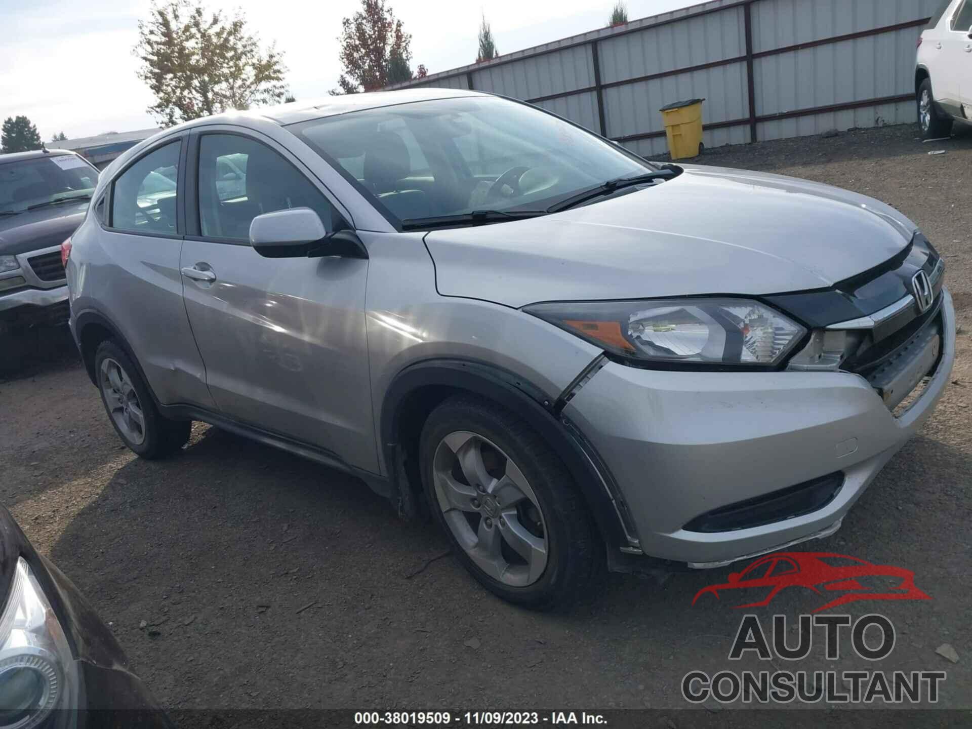 HONDA HR-V 2016 - 3CZRU6H38GM752107