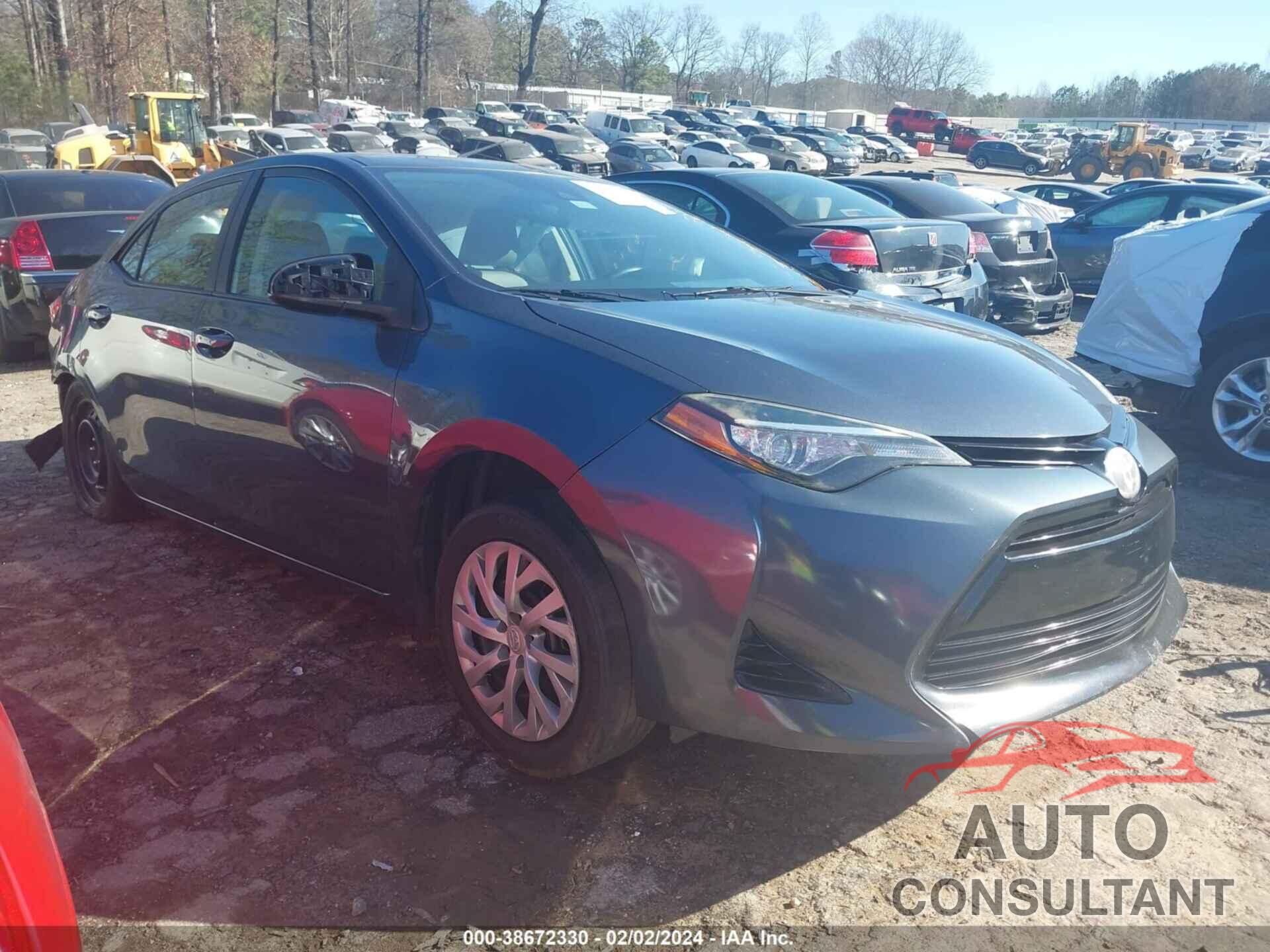 TOYOTA COROLLA 2017 - 2T1BURHE9HC836392