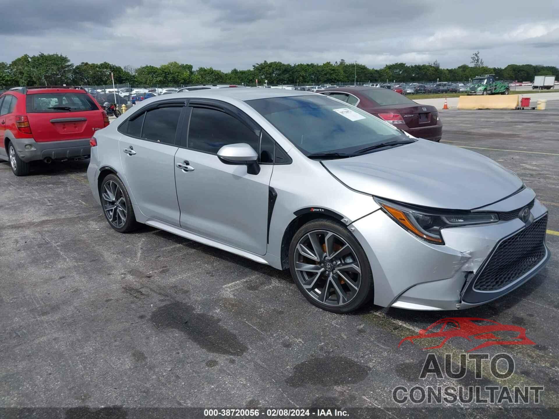 TOYOTA COROLLA 2020 - 5YFEPRAE5LP031366