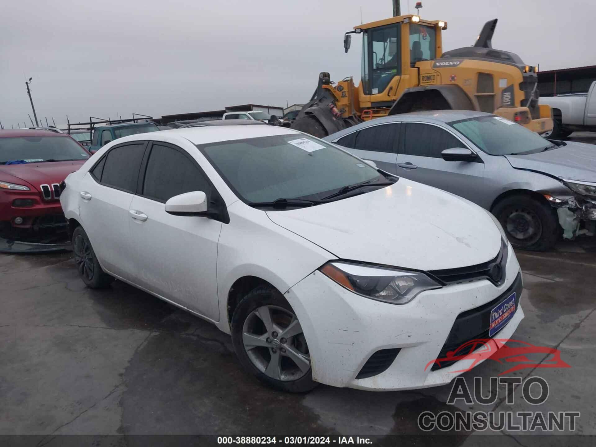 TOYOTA COROLLA 2016 - 5YFBURHE6GP376672