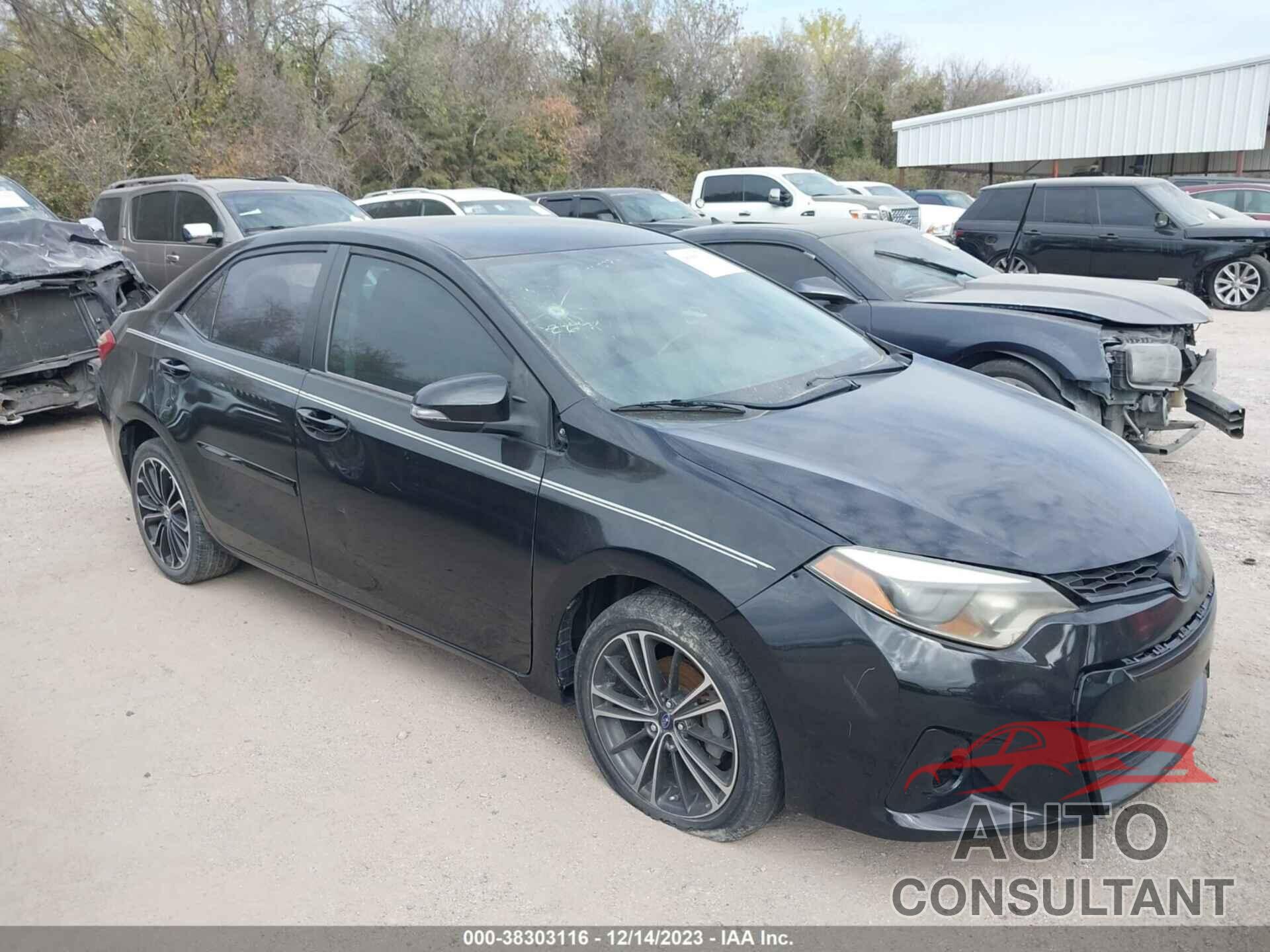 TOYOTA COROLLA 2015 - 5YFBURHE3FP211659